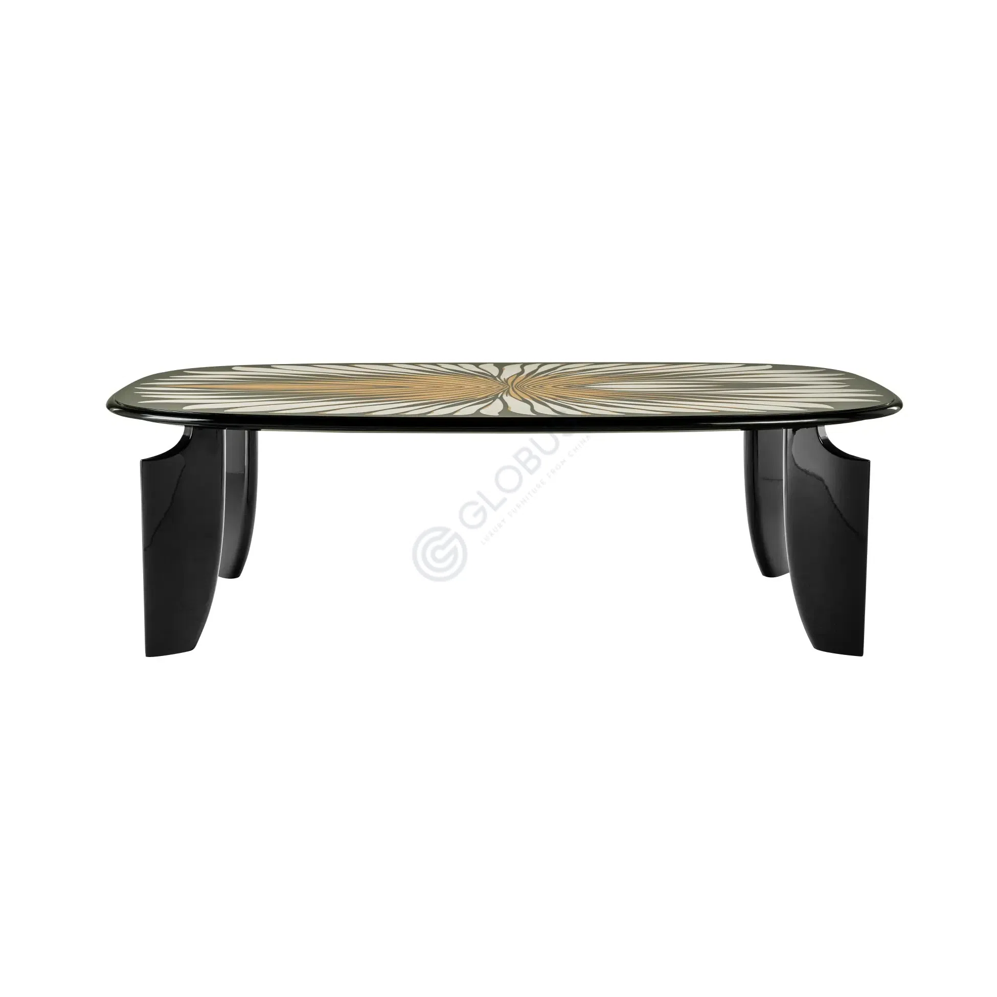 Обеденный стол ROBERTO CAVALLI Ray of Gold