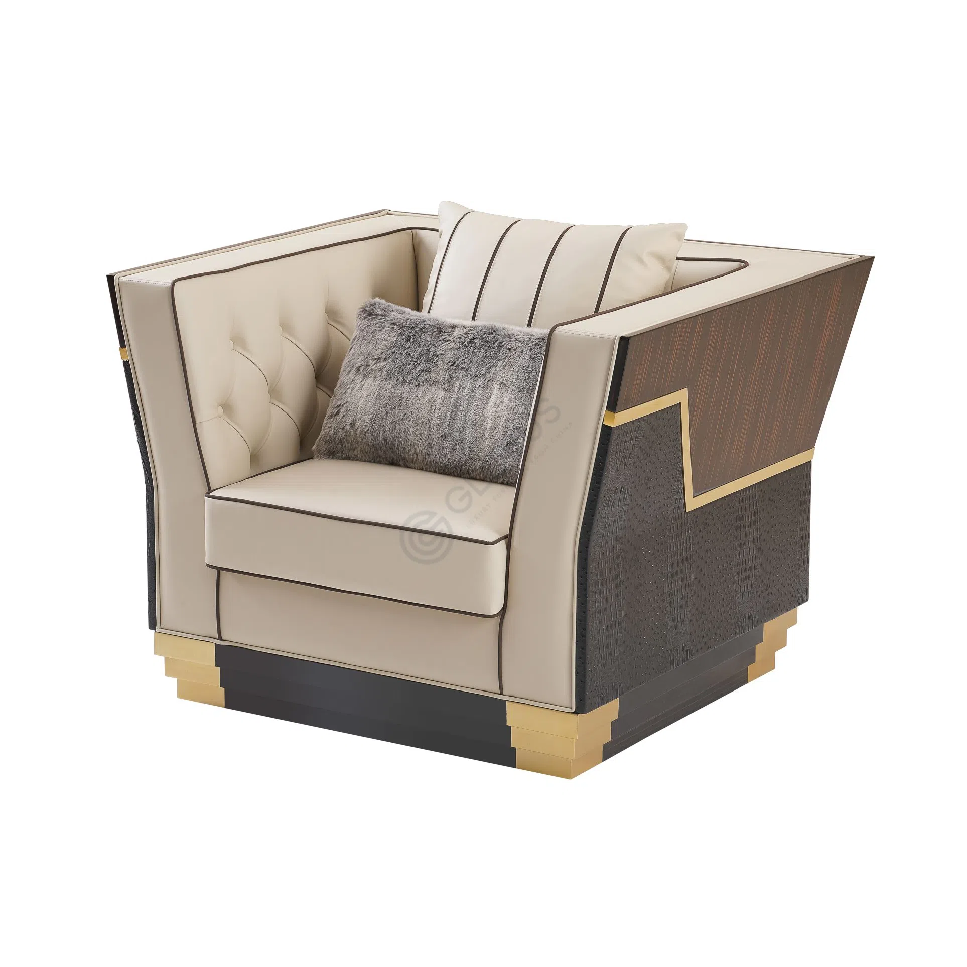 Кресло VISIONNAIRE Berry Capitonne