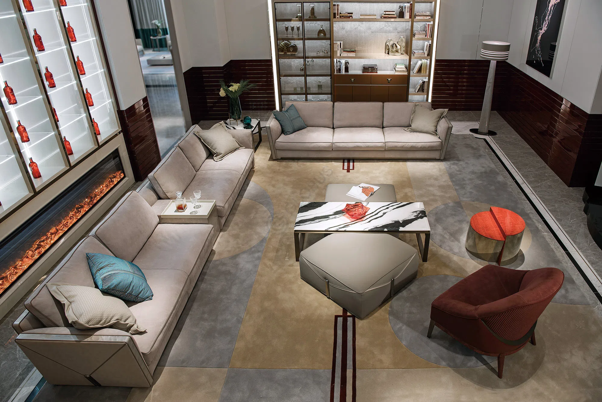 Угловой столик VISIONNAIRE Cyborg