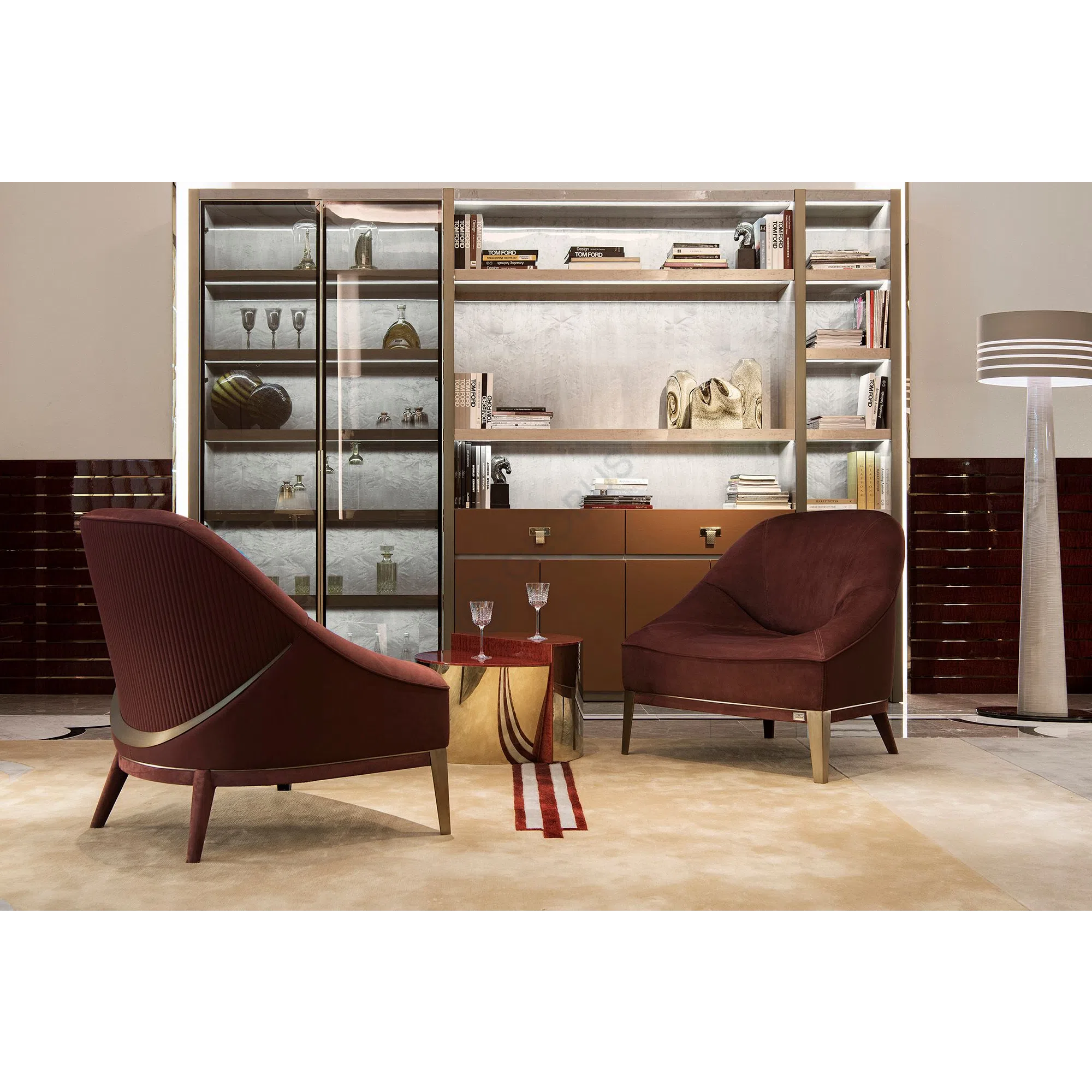 Угловой столик VISIONNAIRE Cyborg