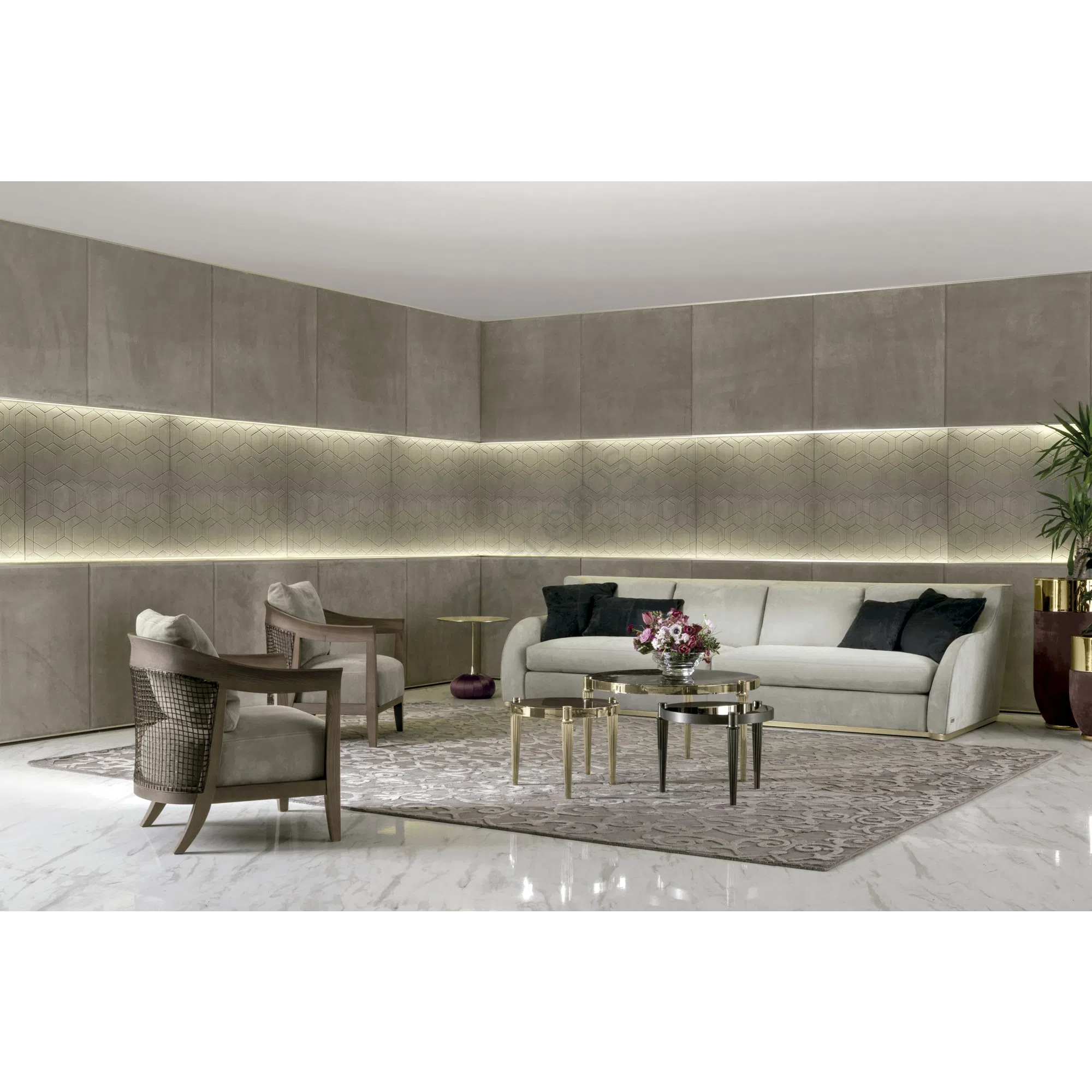 Угловой столик LONGHI Felix