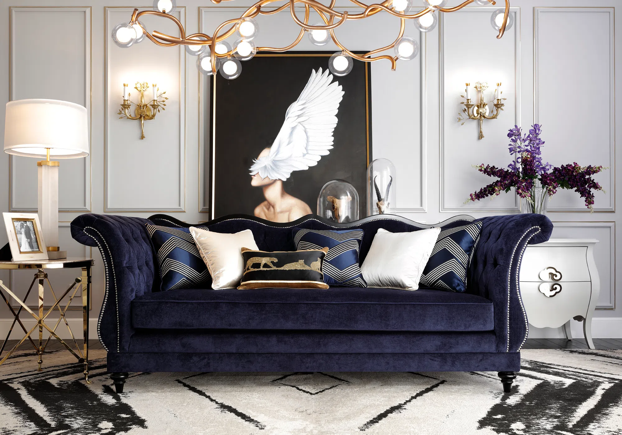 Угловой столик Unusqua