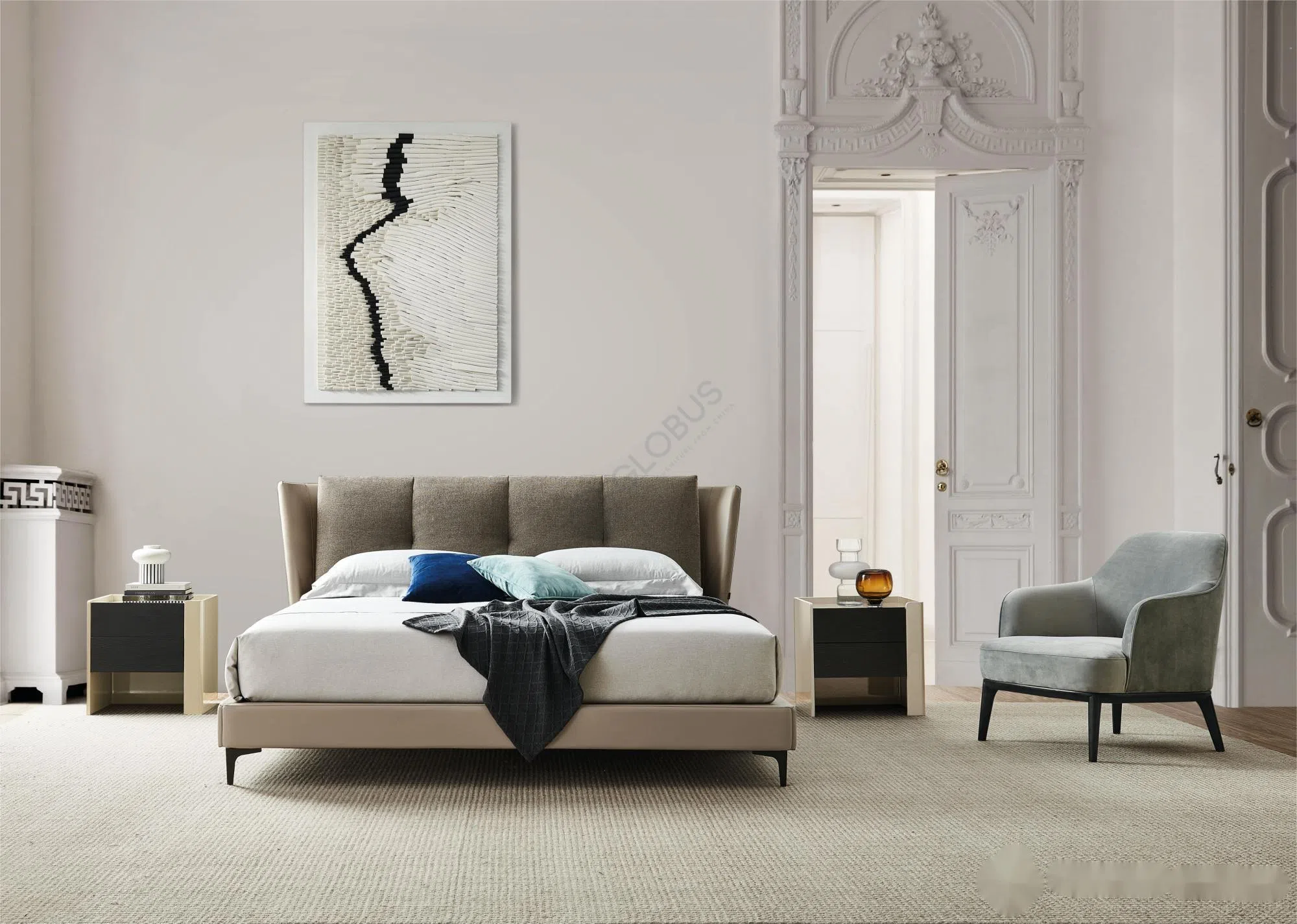 Кровать POLTRONA FRAU Bretagne