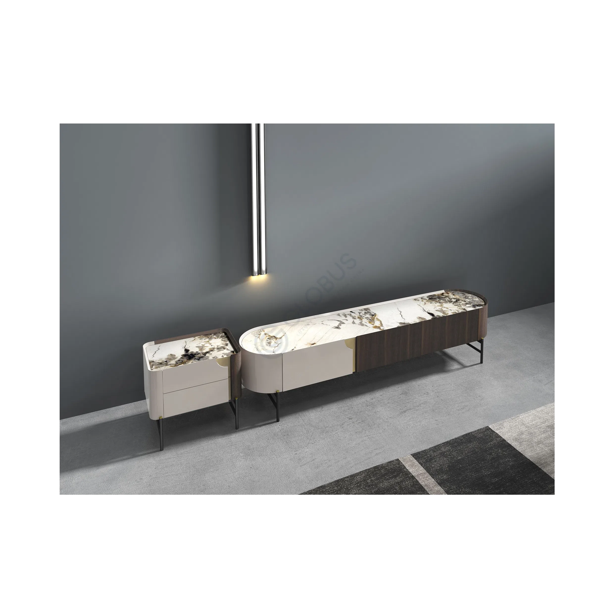 Прикроватная тумба NATUZZI ITALIA Orfeo