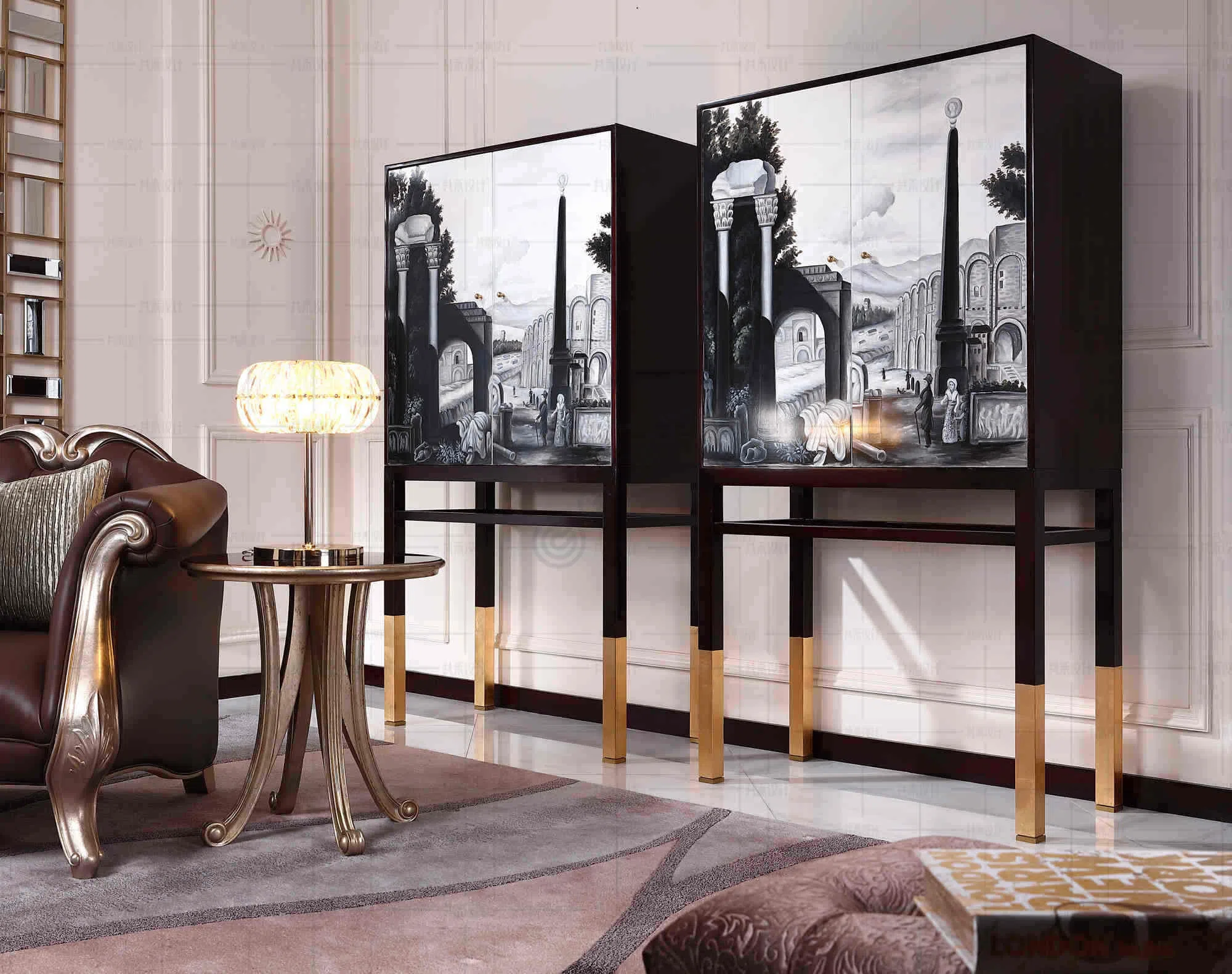 Угловой столик CHRISTOPHER GUY Giovanni