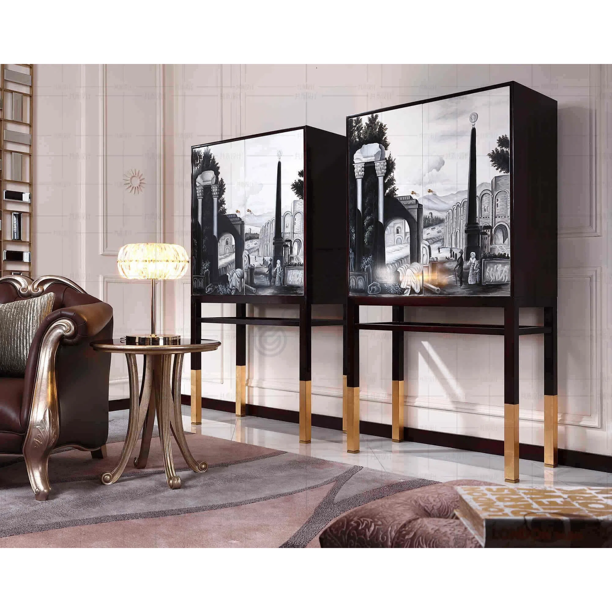 Угловой столик CHRISTOPHER GUY Giovanni