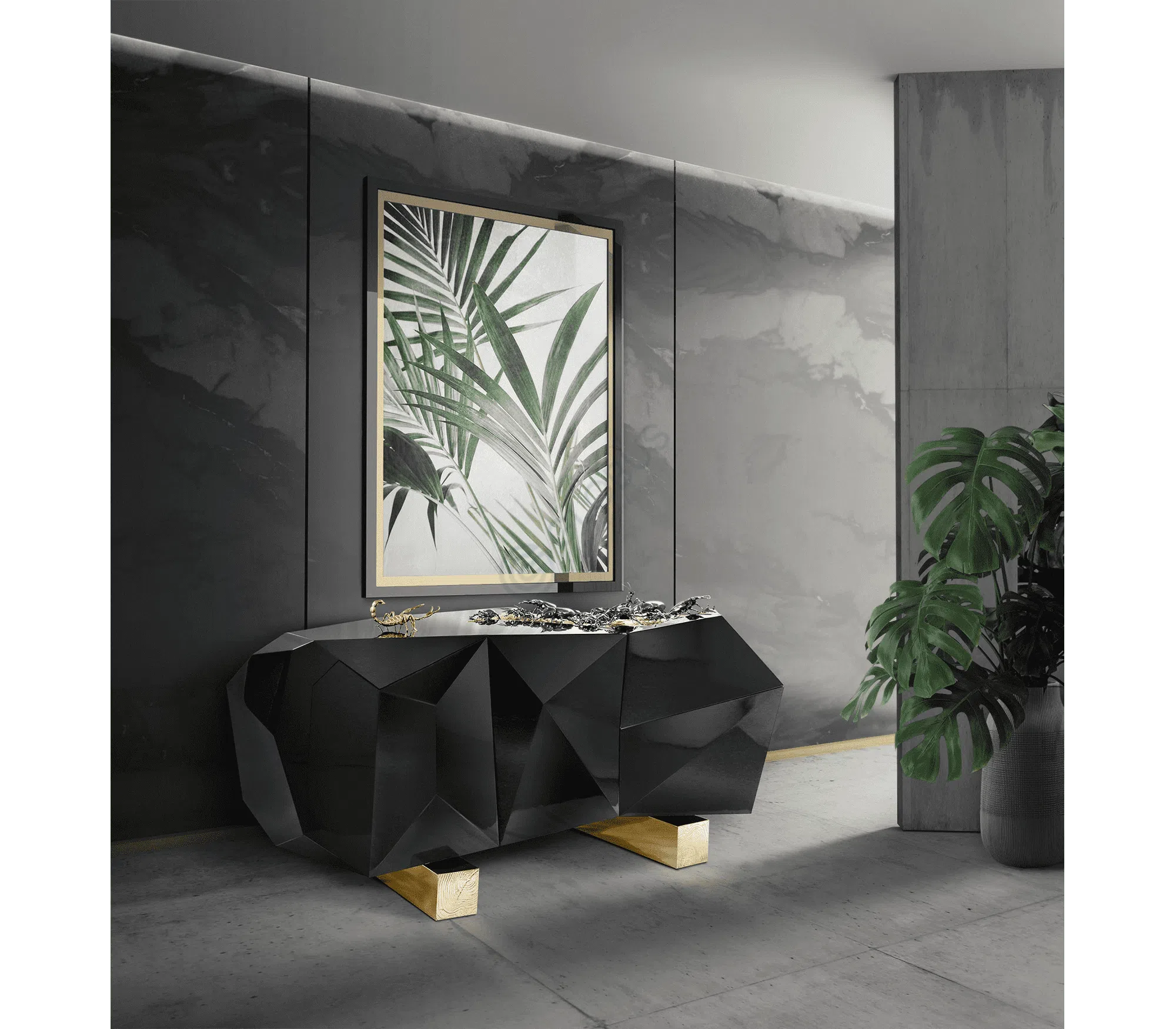 Буфет BOCA DO LOBO Diamond Metamorphosis