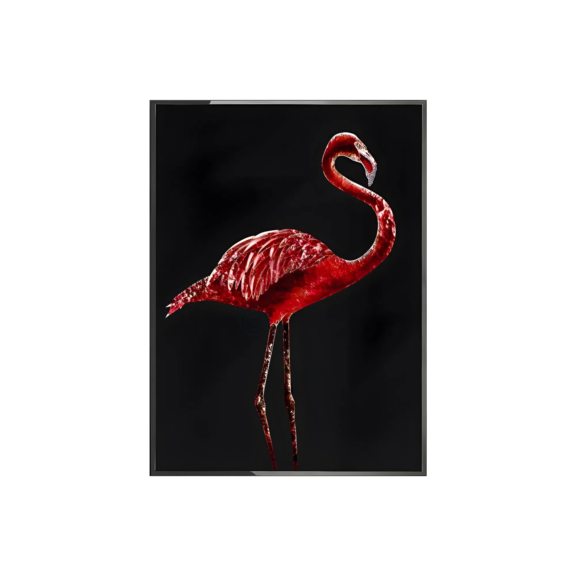 Картина VISIONNAIRE Fenicottero Dark