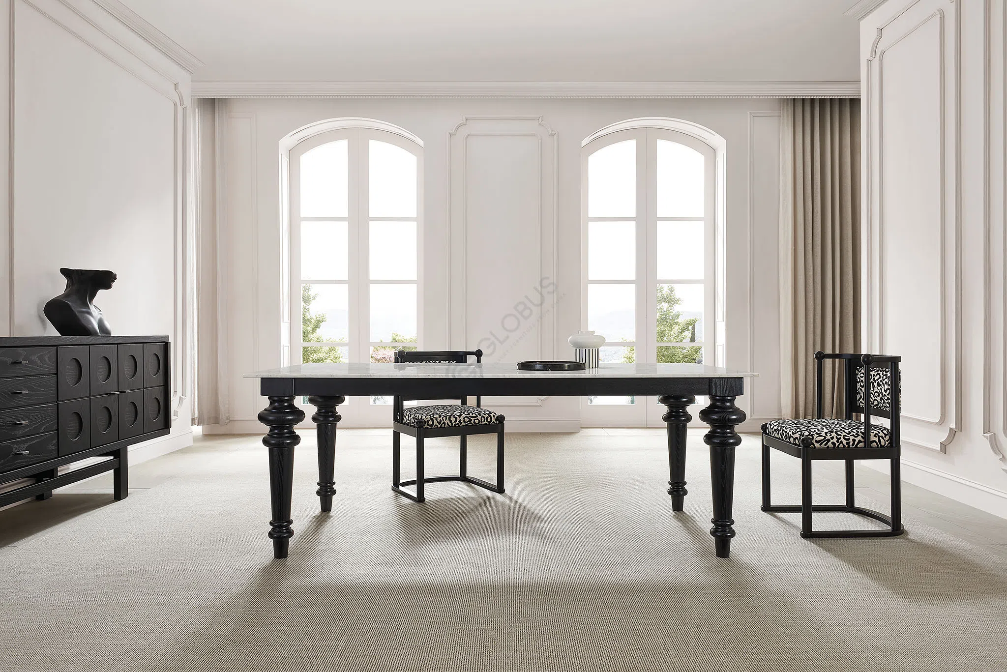 Обеденный стол GERVASONI Gray