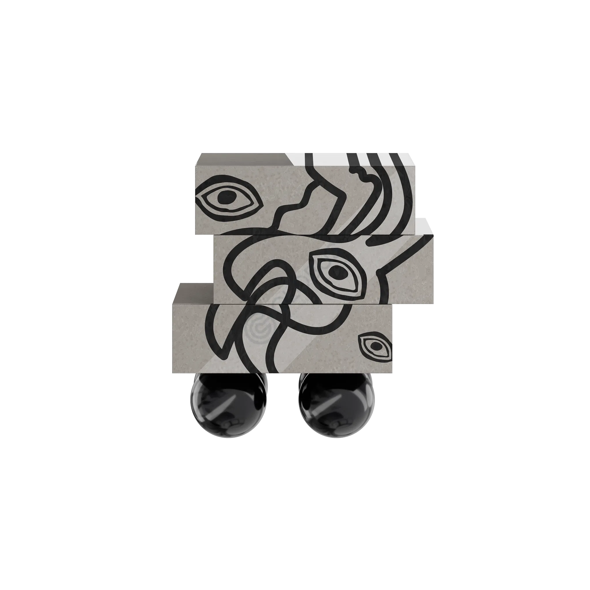 Прикроватная тумба HOMMES STUDIO Tribal