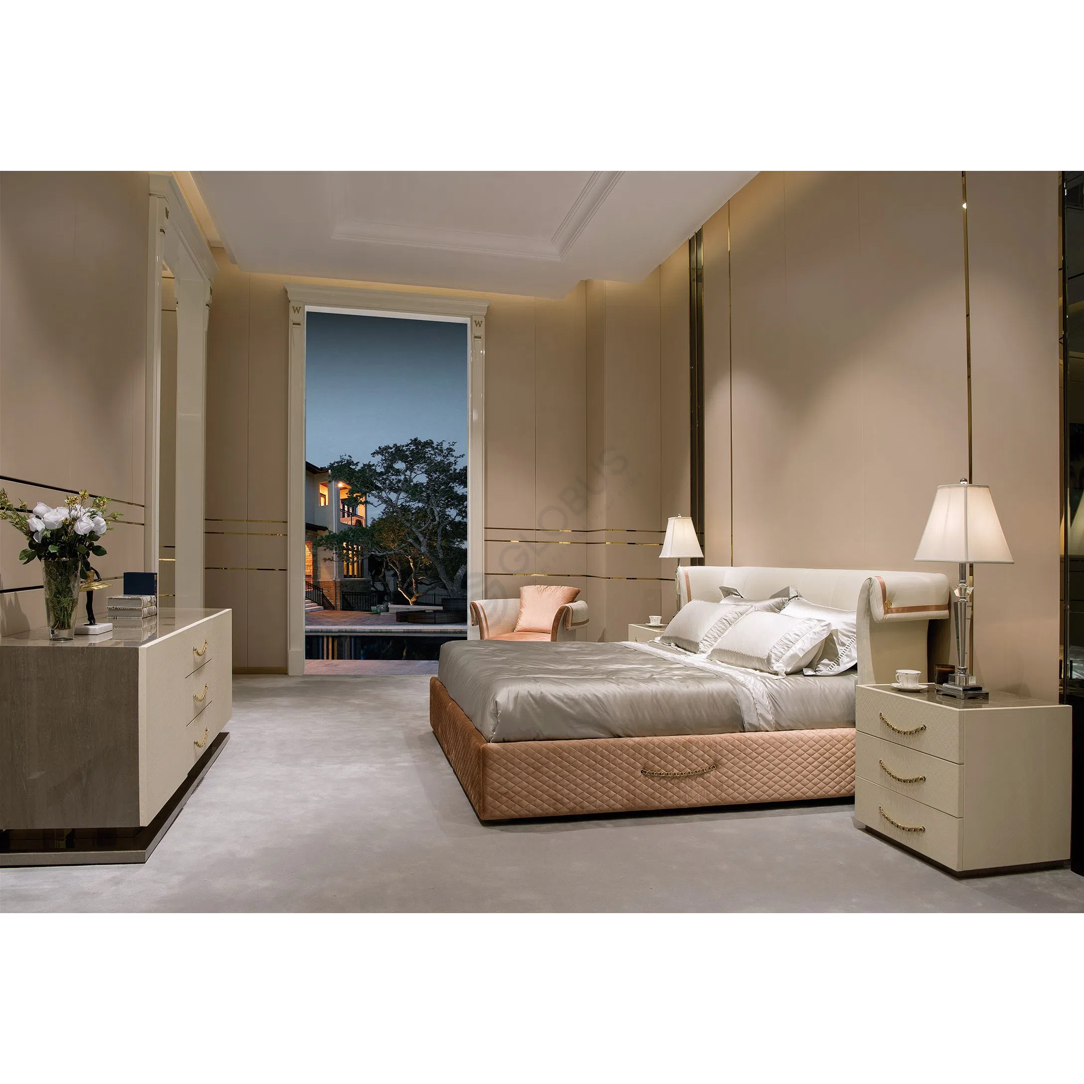 Кровать COLOMBO STILE Rue Cambon