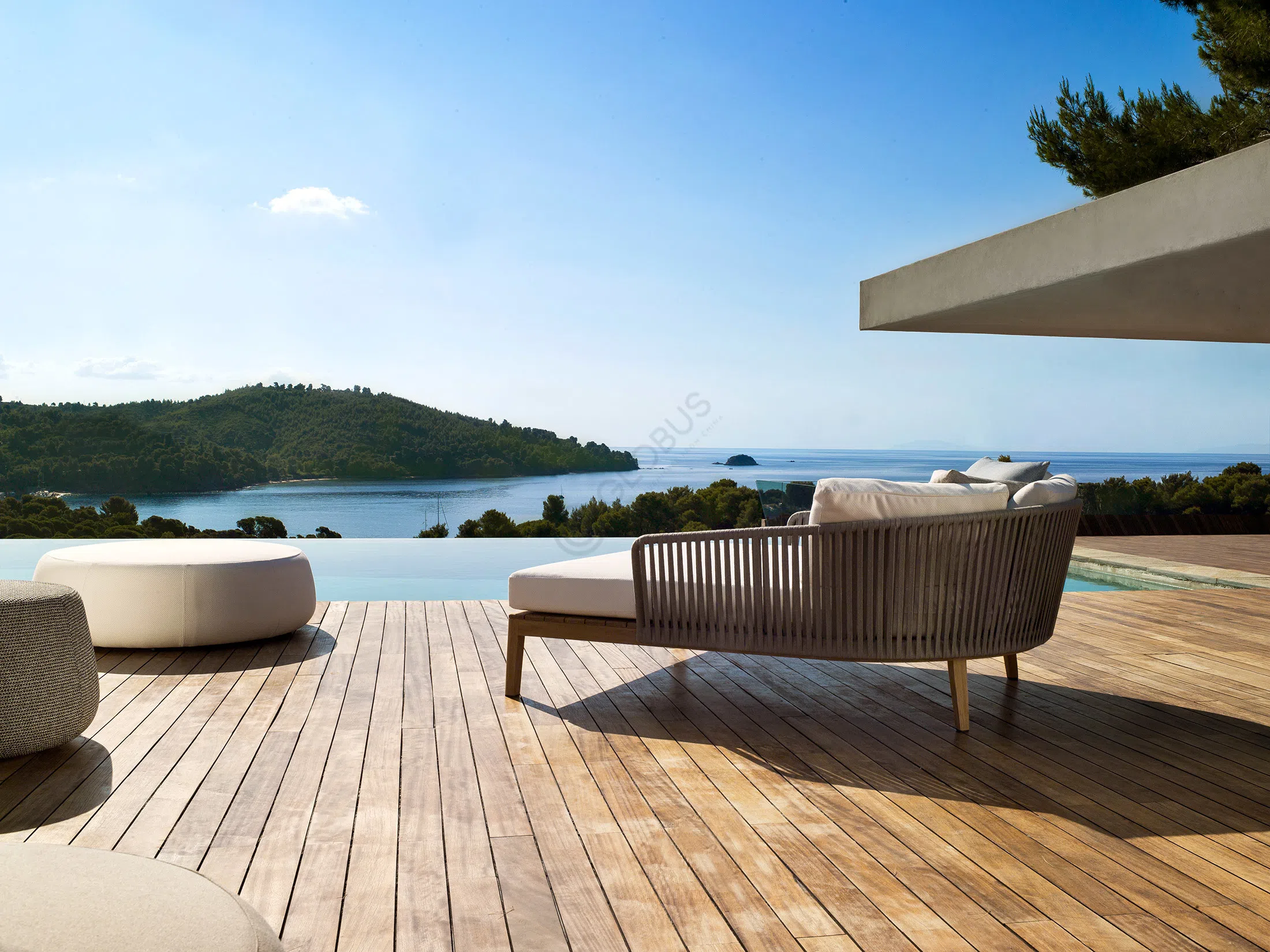 Уличный диван-кровать TRIBU Mood