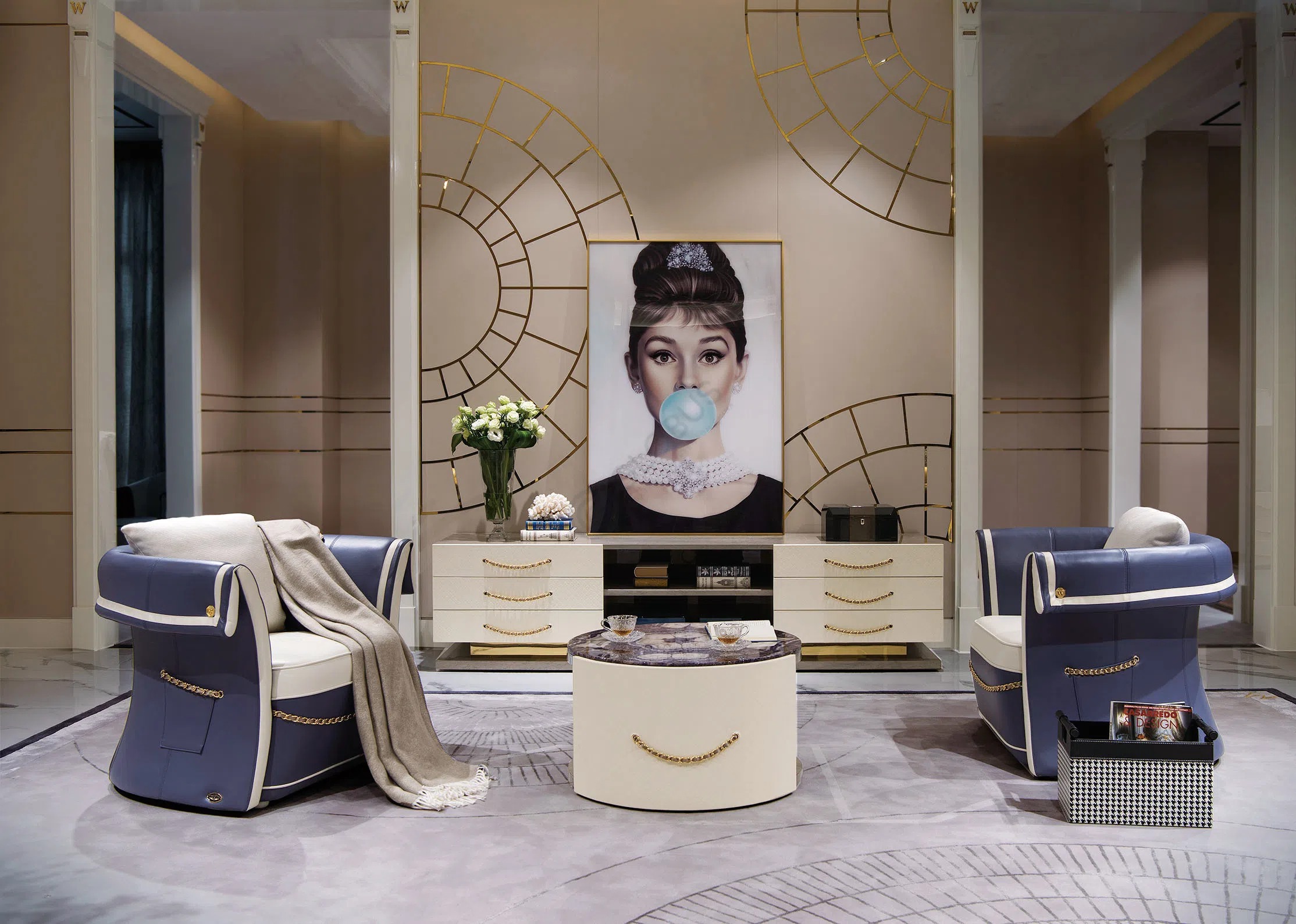 Кресло COLOMBO STILE Rue Cambon