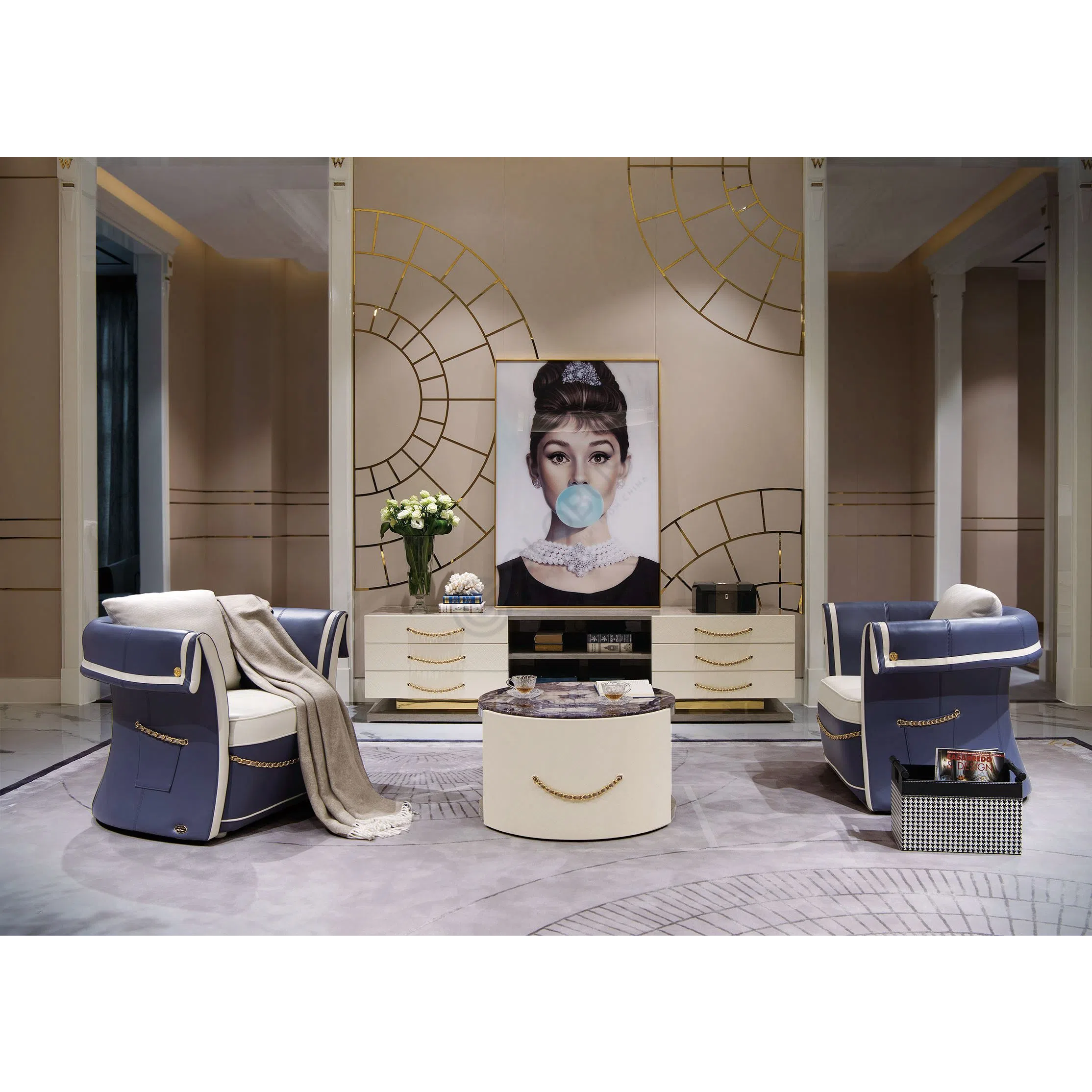 Кресло COLOMBO STILE Rue Cambon