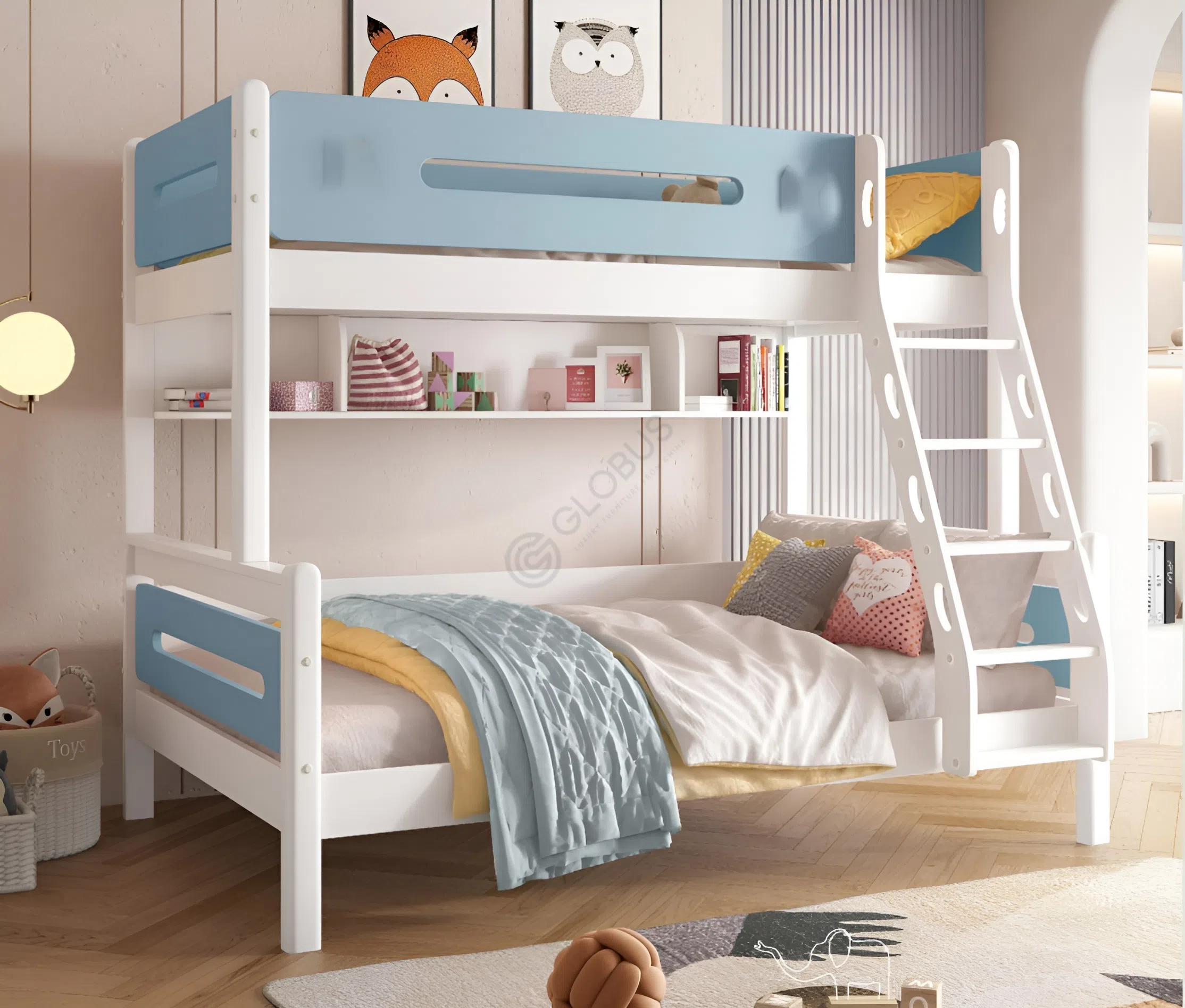 Детская двухярусная кровать Girabasca