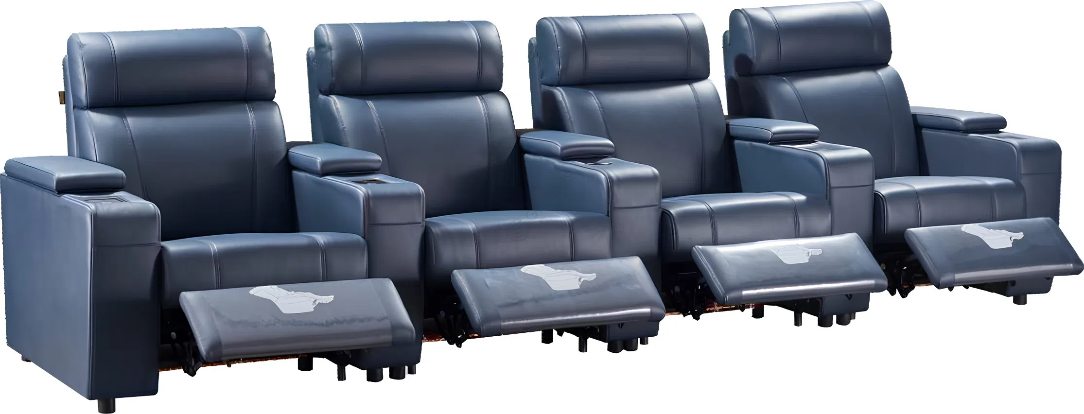 Диван с реклайнером Tripes