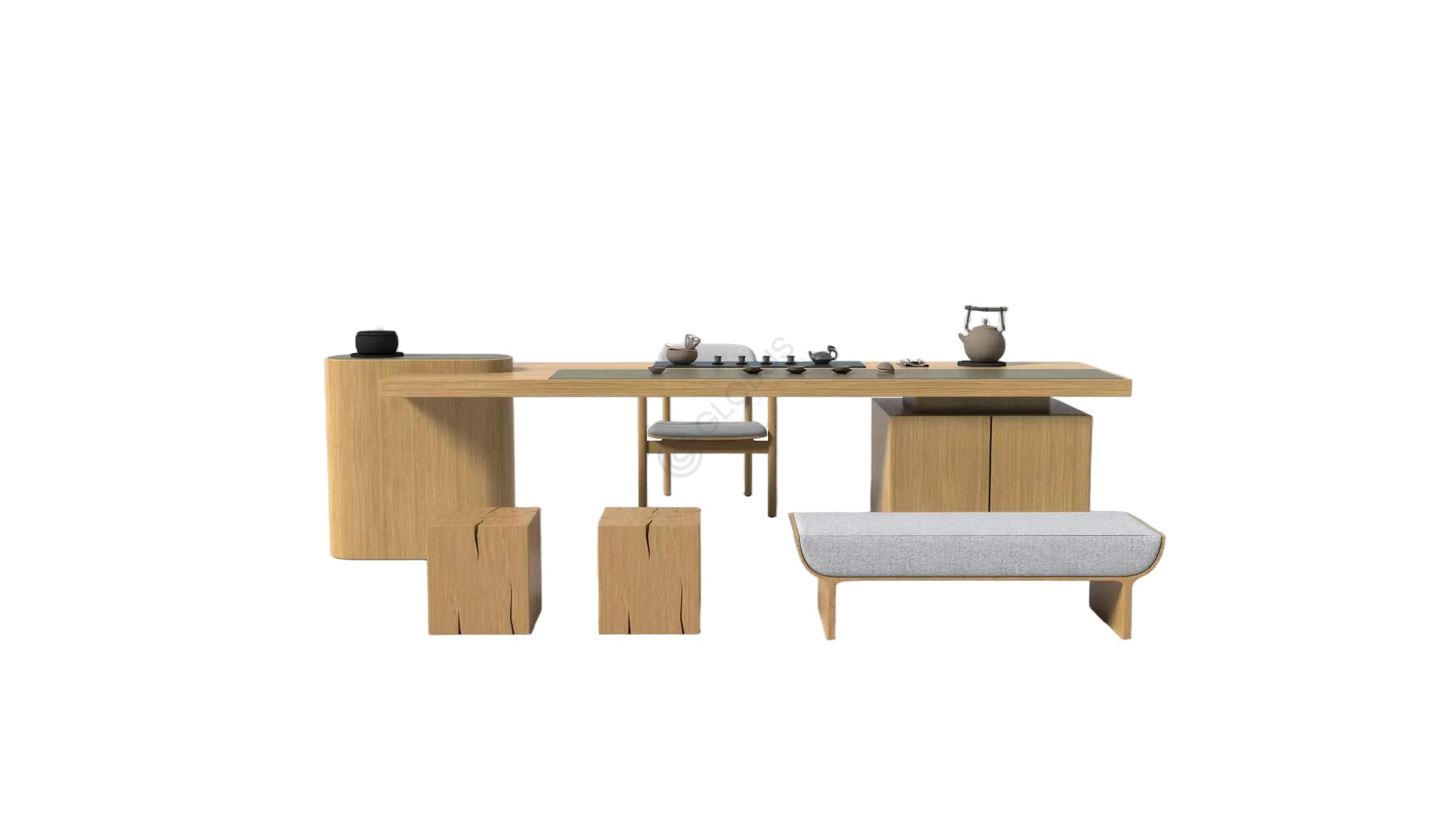 Стол для чайных церемоний Velouse