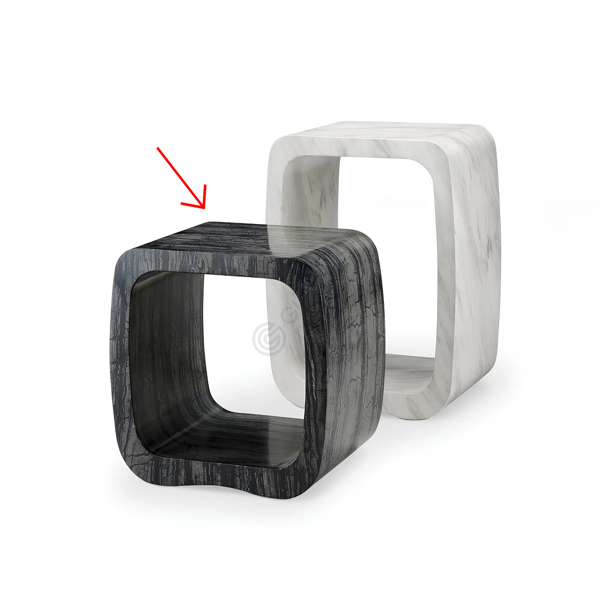 Угловой столик HOLLY HUNT Bell Pepper