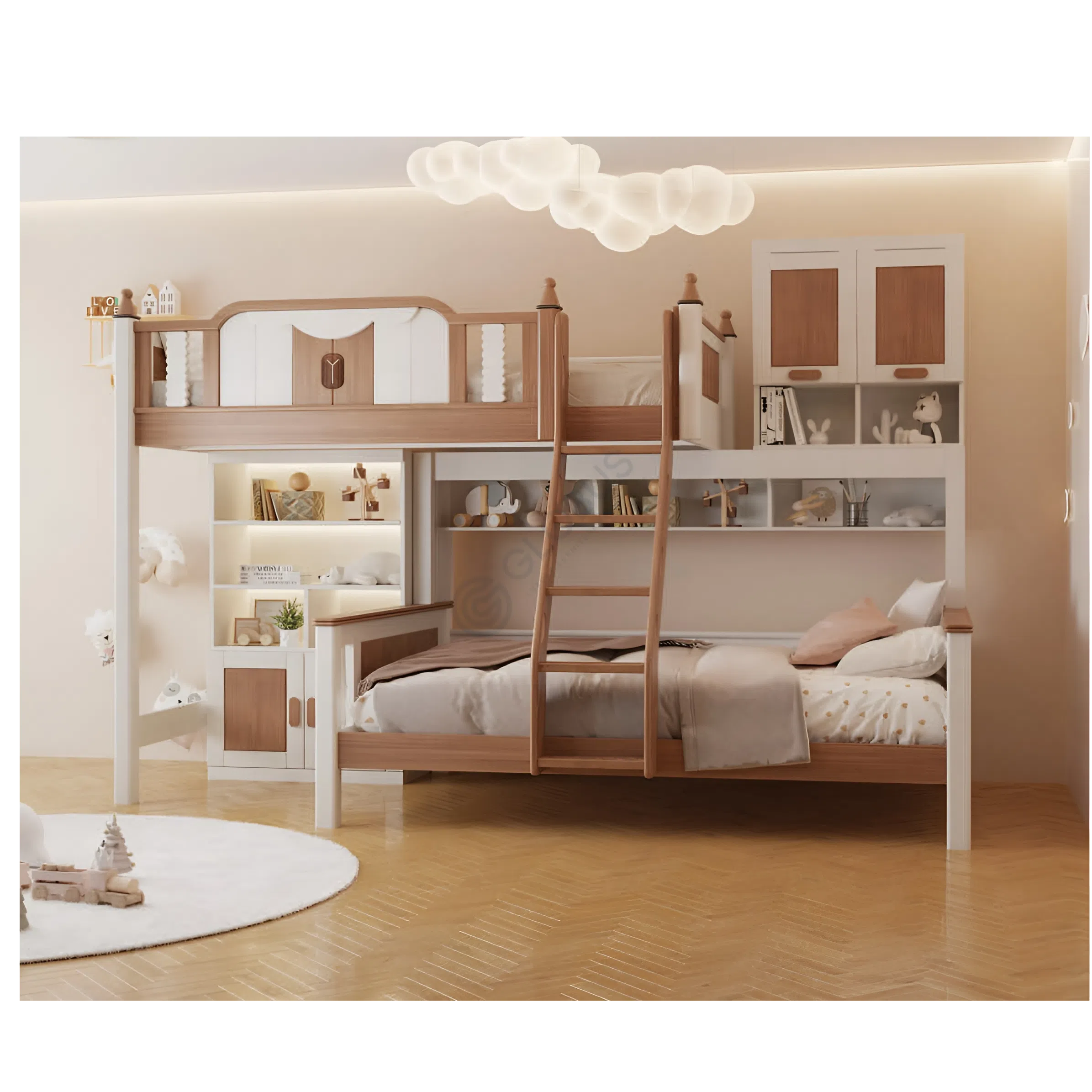 Детская двухярусная кровать Yasmani