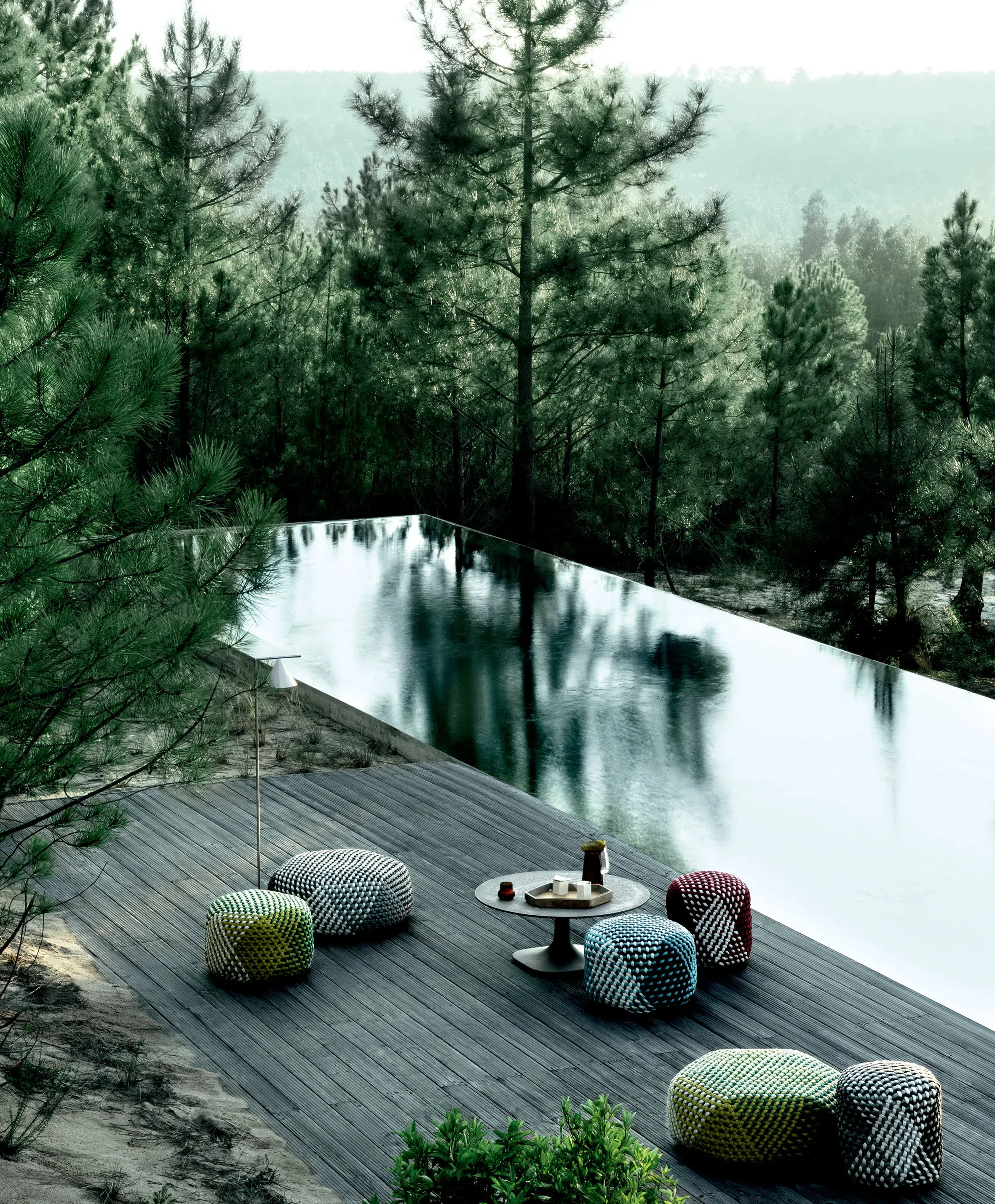 Уличный пуф B&B ITALIA Tramae