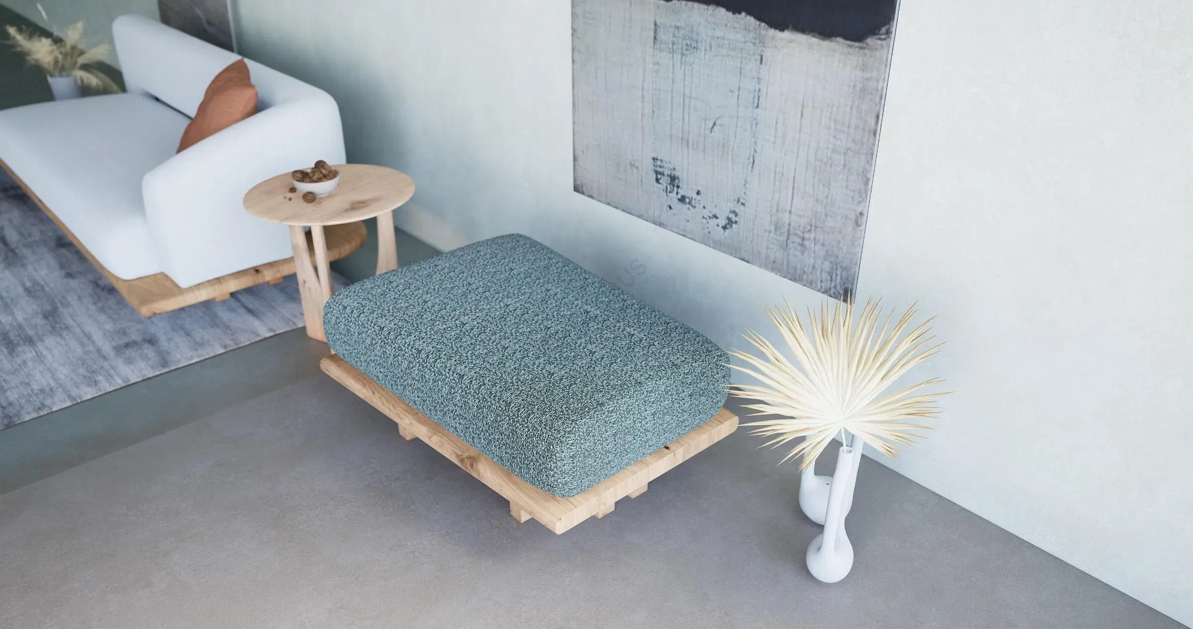 Угловой столик Rudra