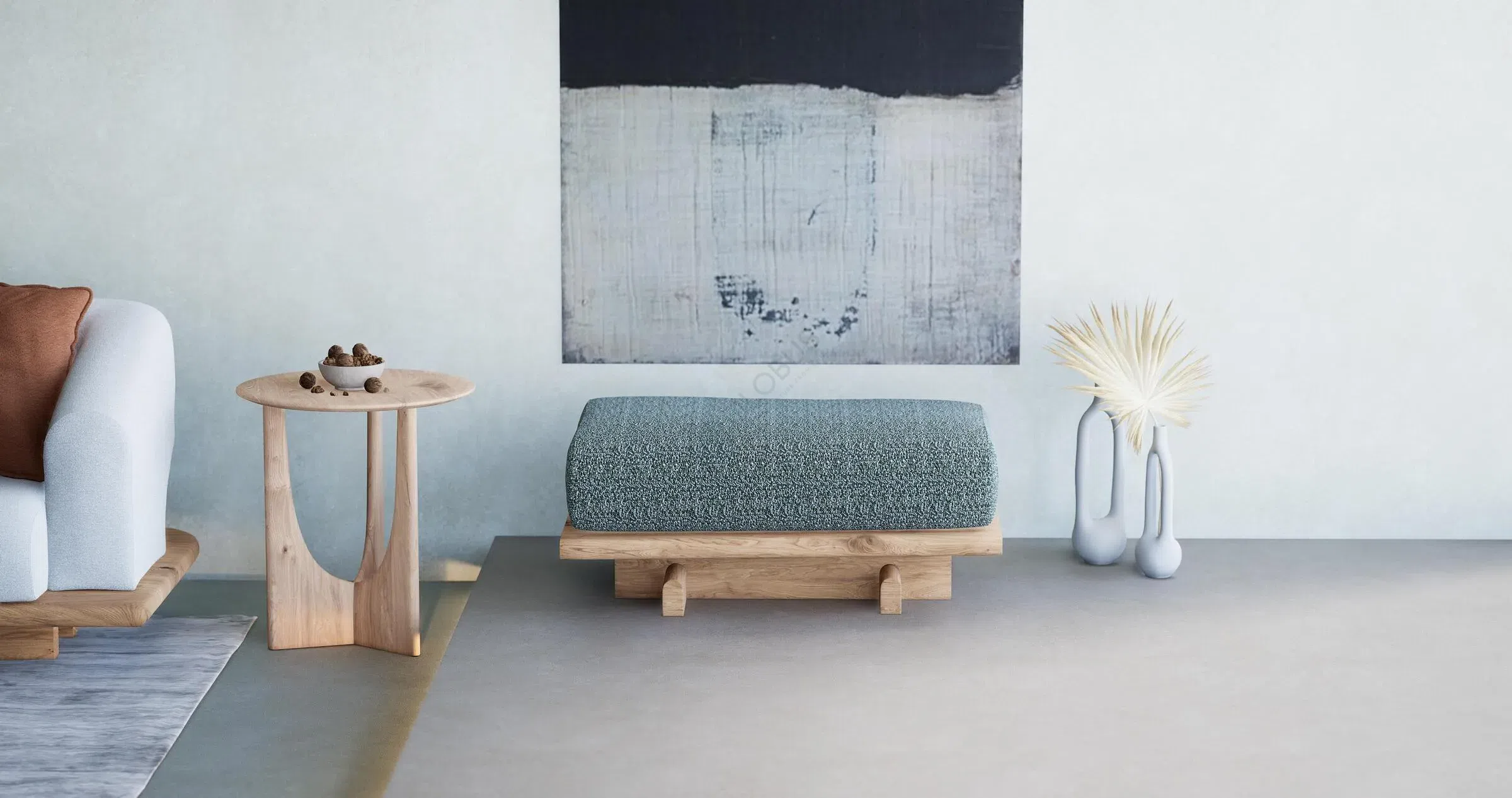 Угловой столик Rudra