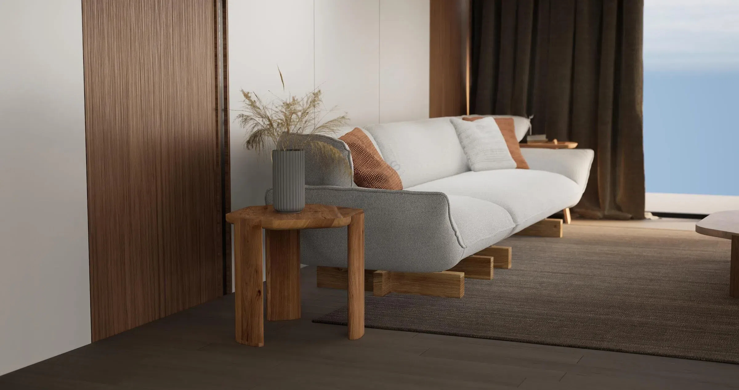 Угловой столик Araldo