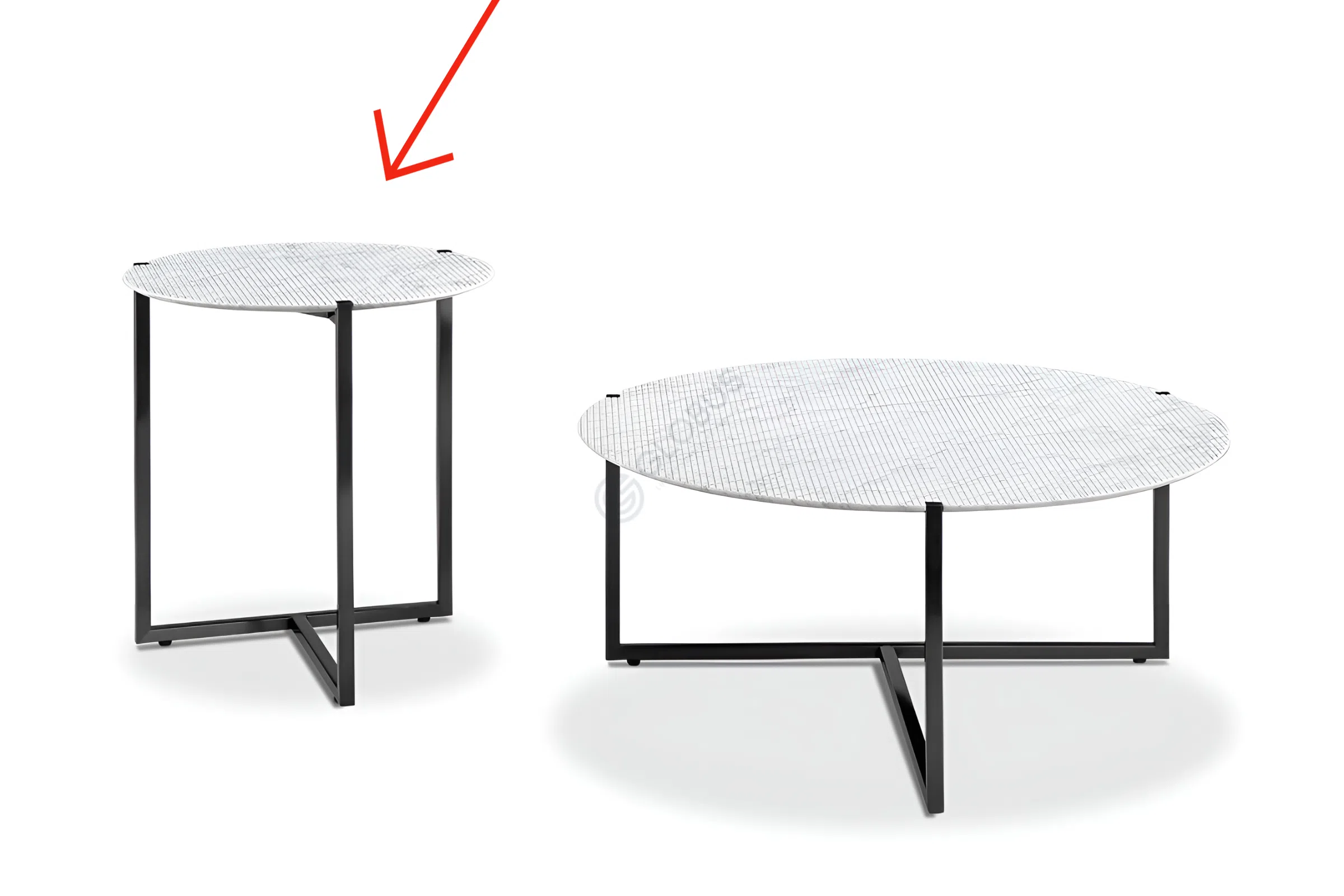 Угловой столик Querix