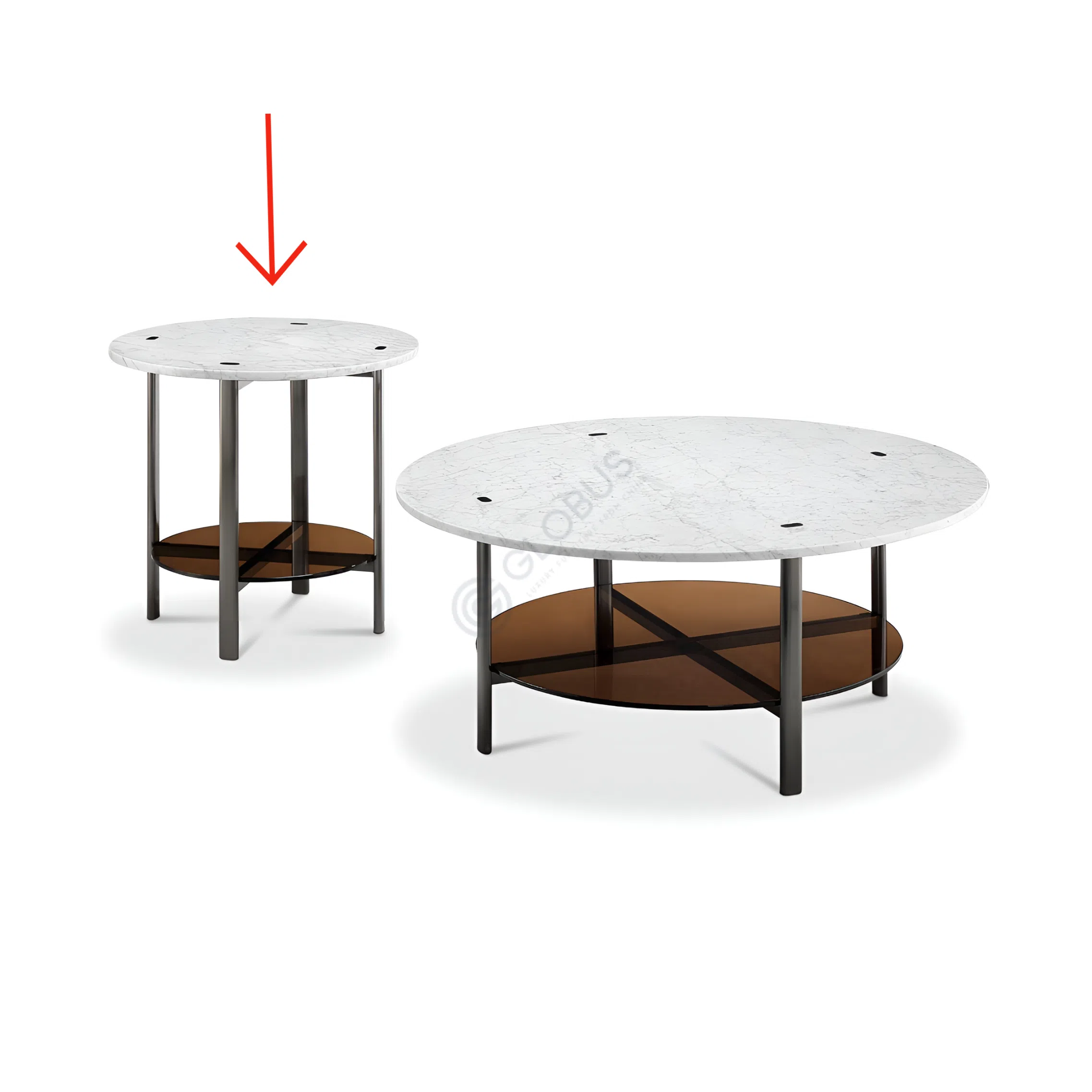 Угловой столик Lacertina