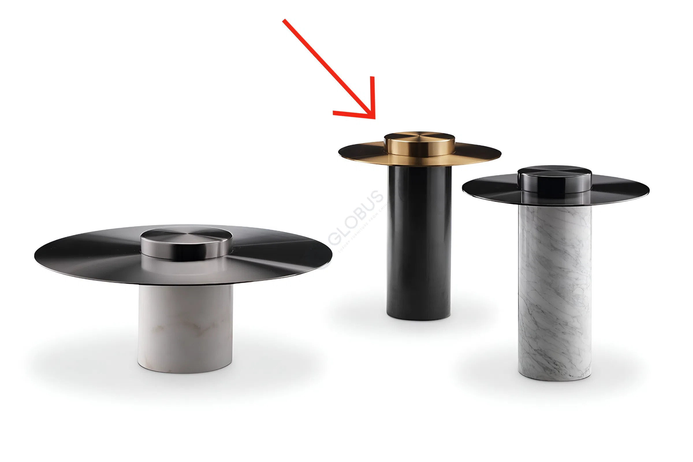 Угловой столик Ubbi