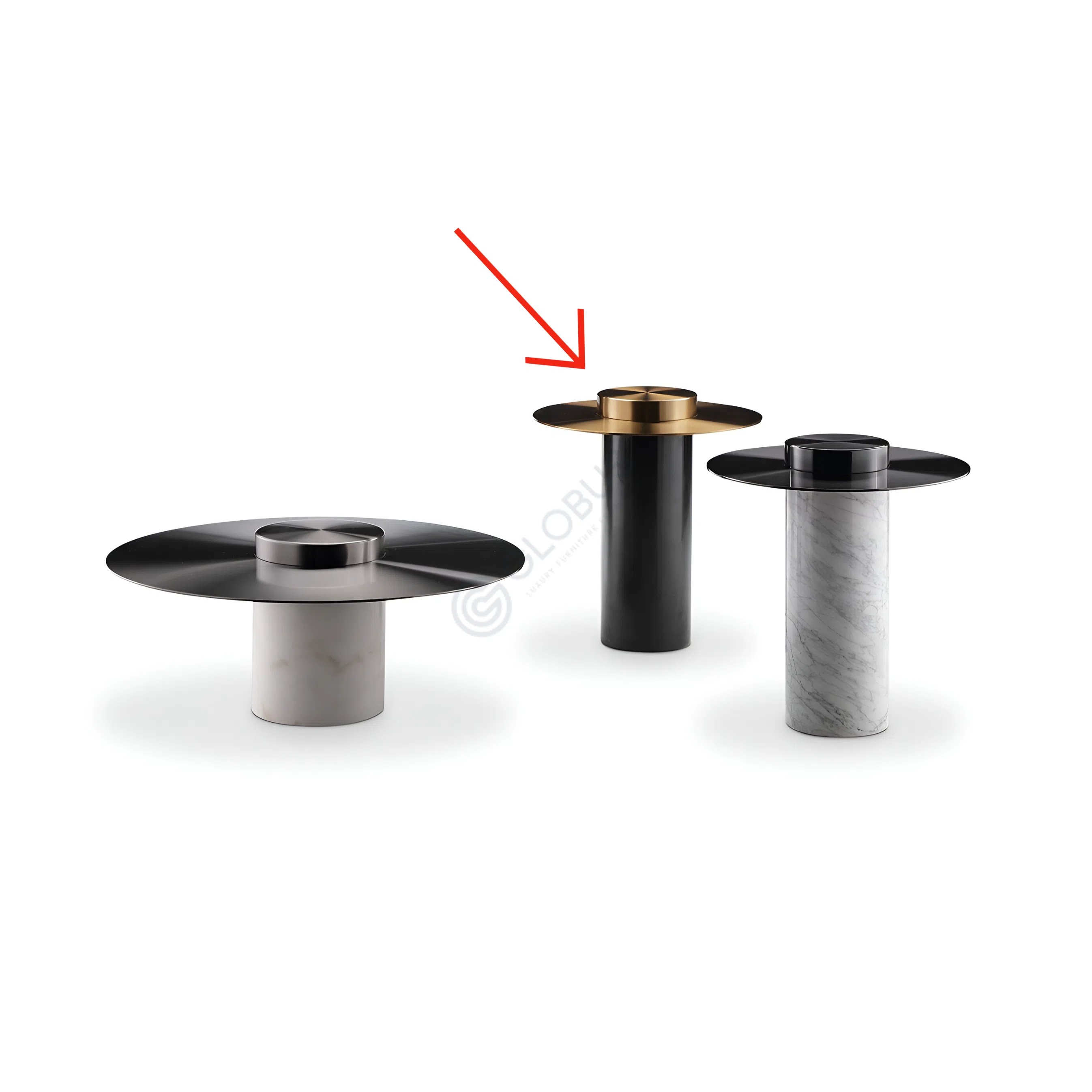 Угловой столик Ubbi