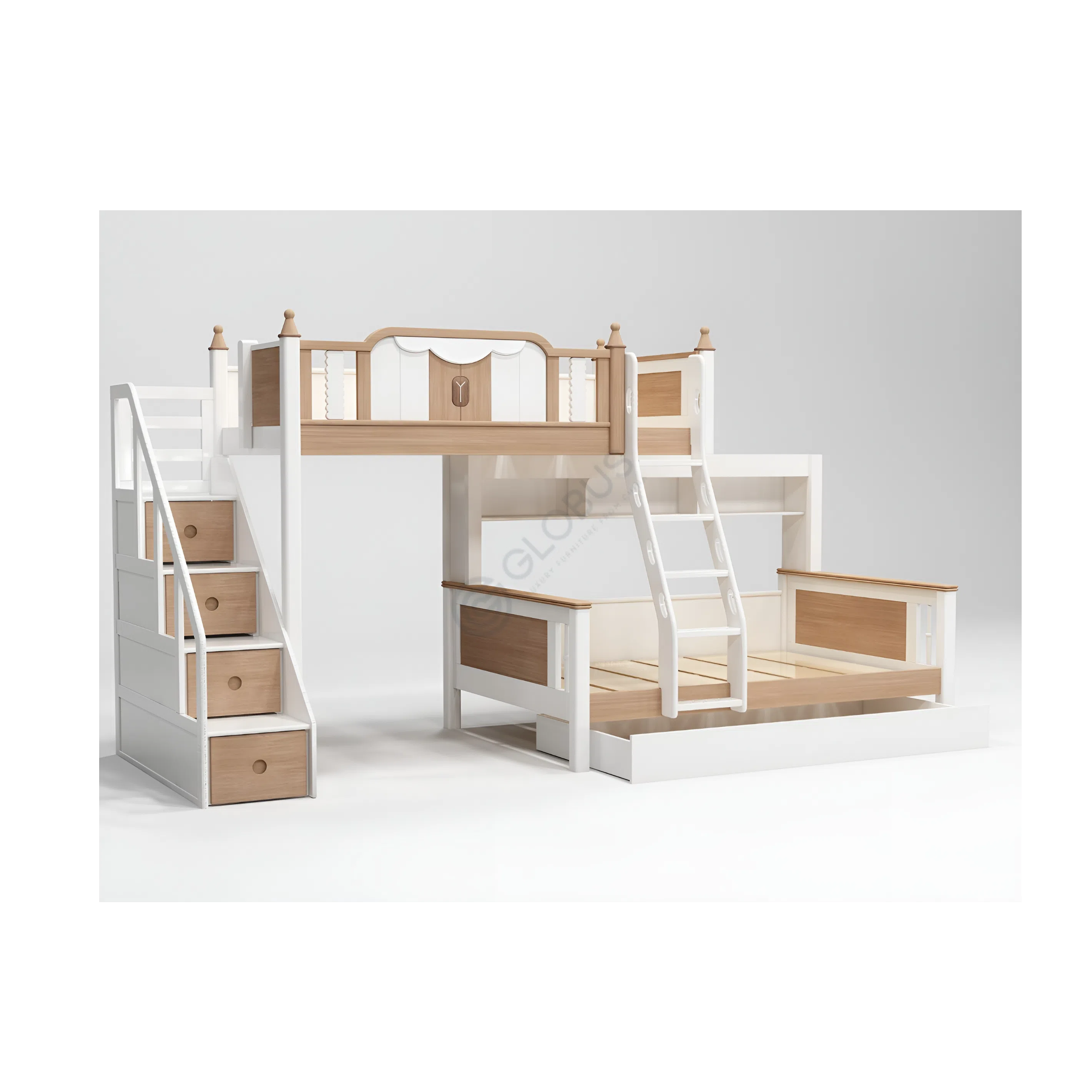 Детская двухярусная кровать Faceni