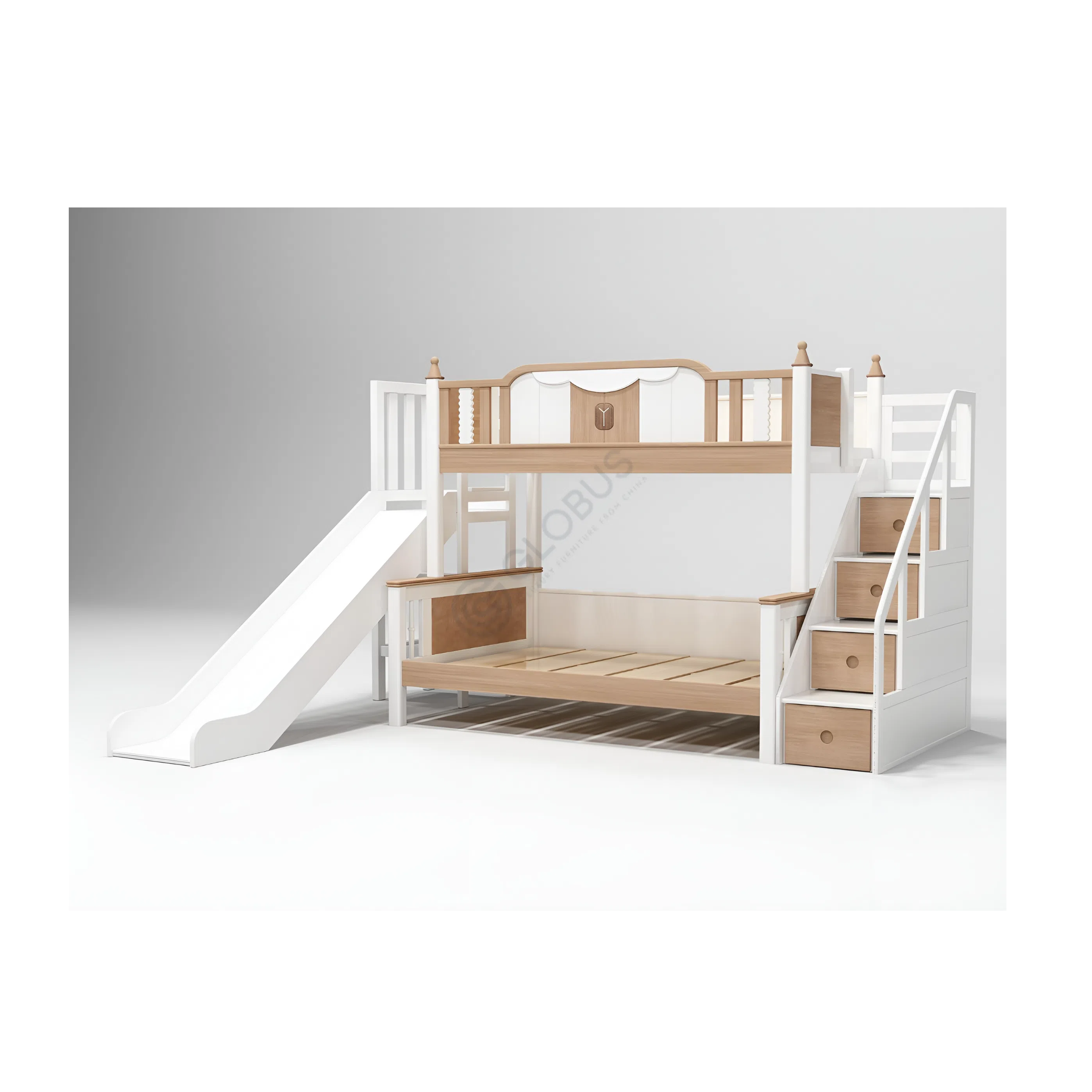 Детская двухярусная кровать Jaclyn