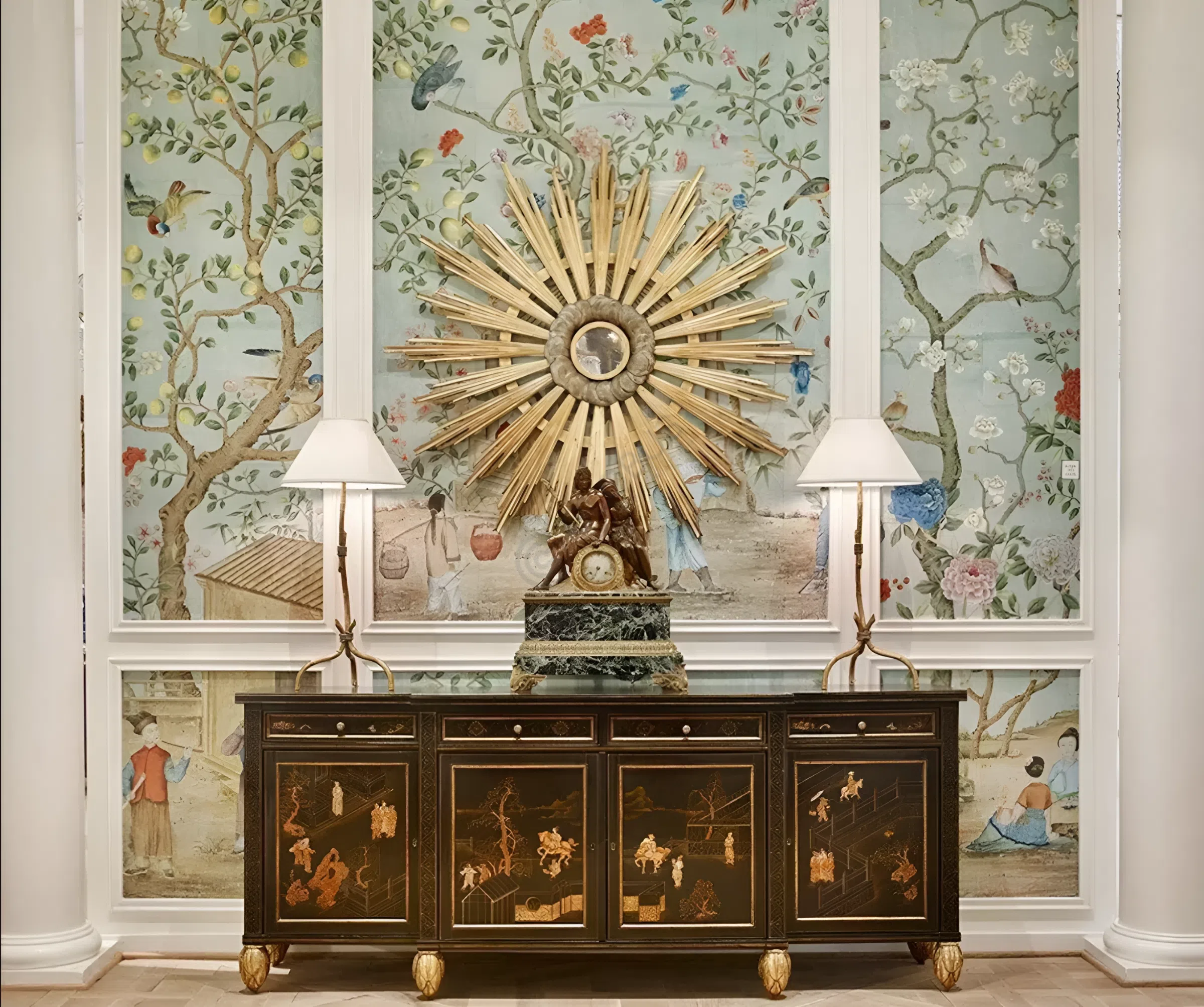 Шинуазри: восточные веяния в интерьере