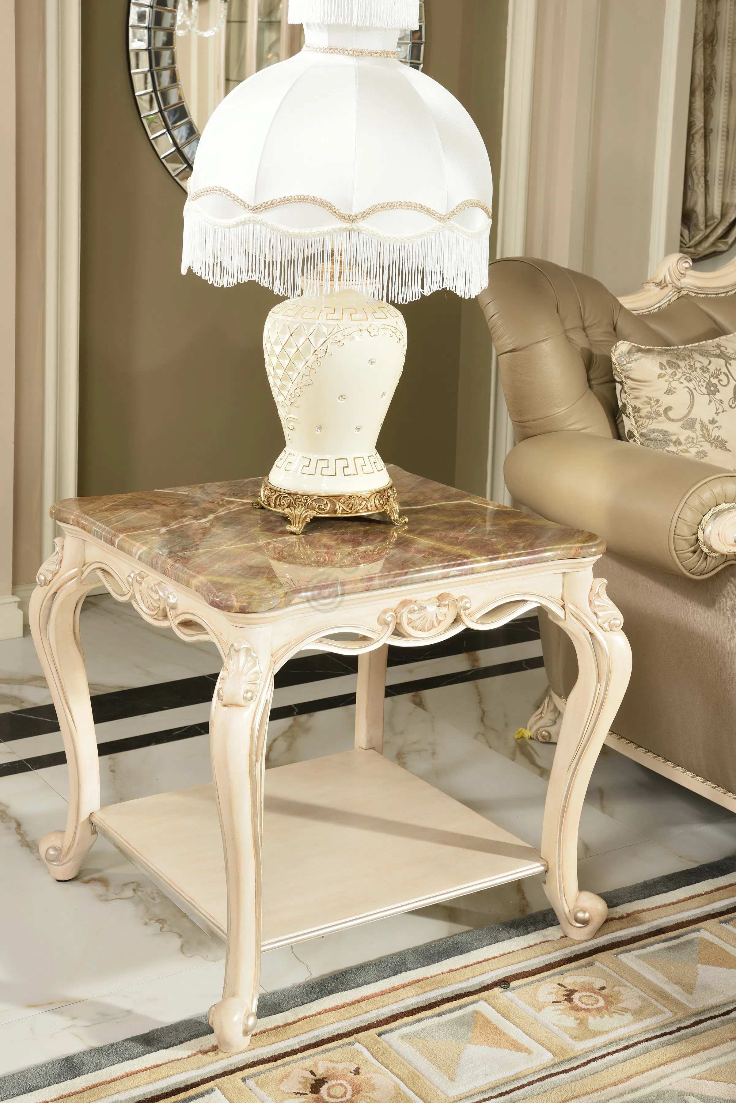 Угловой столик Marmolea