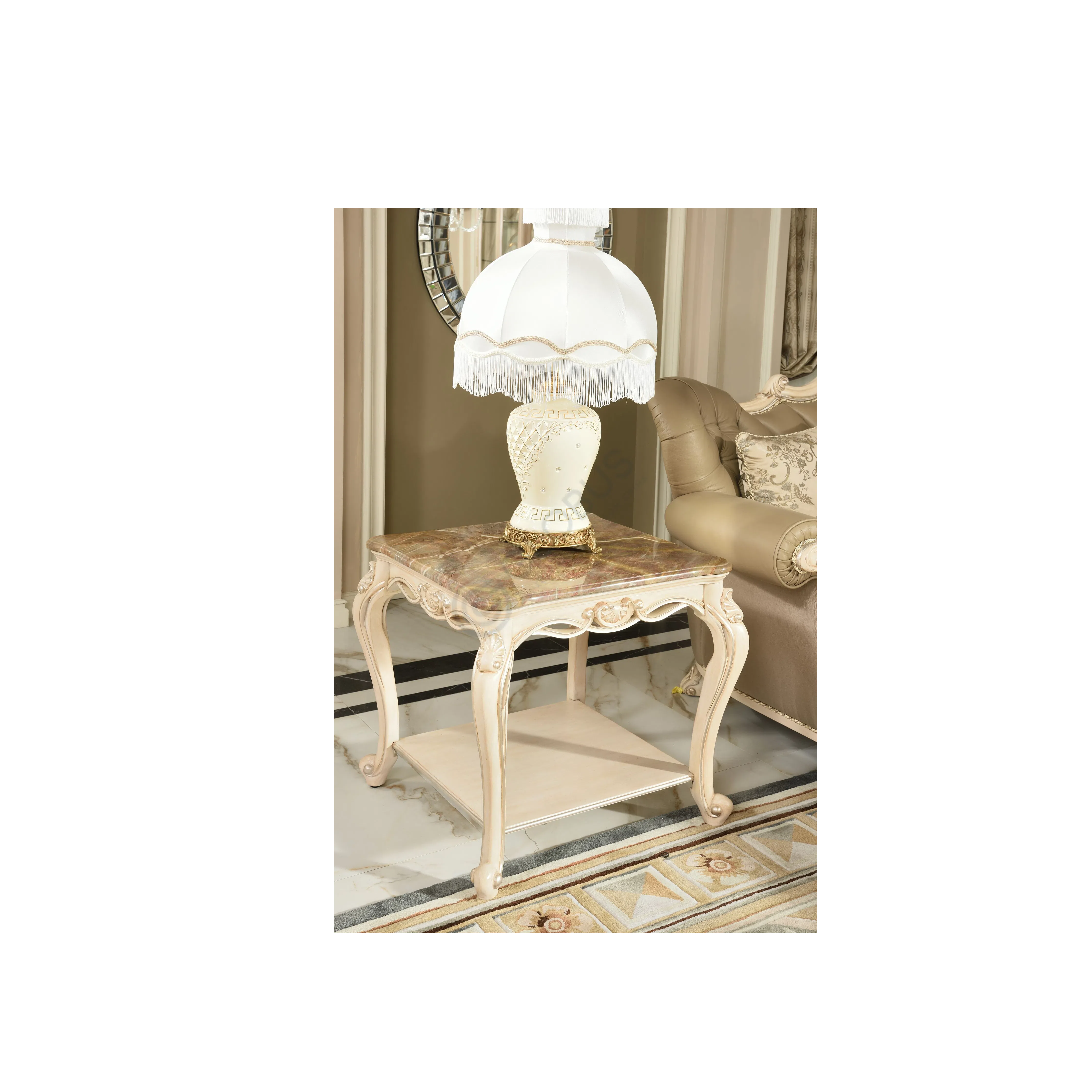 Угловой столик Marmolea