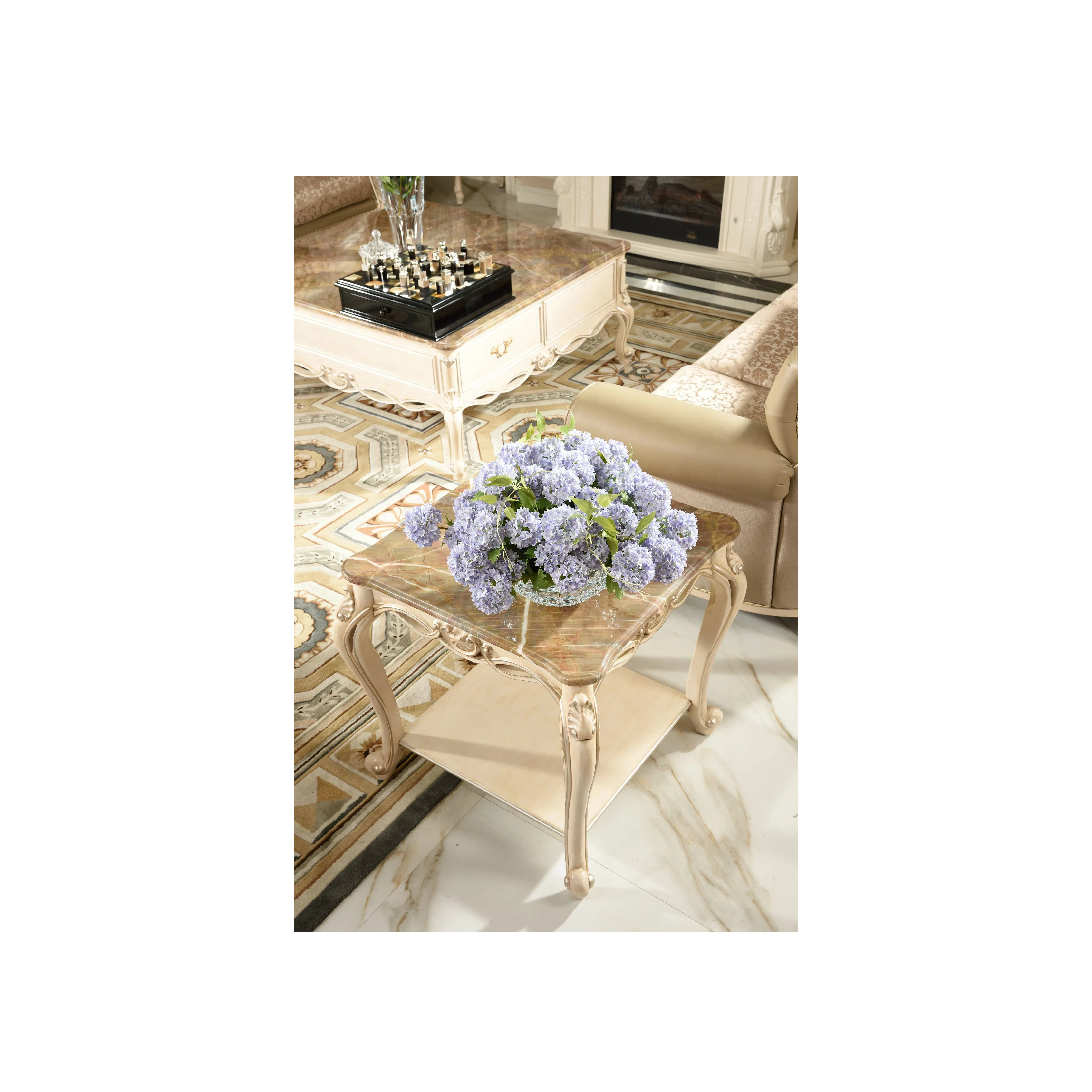 Угловой столик Marmolea