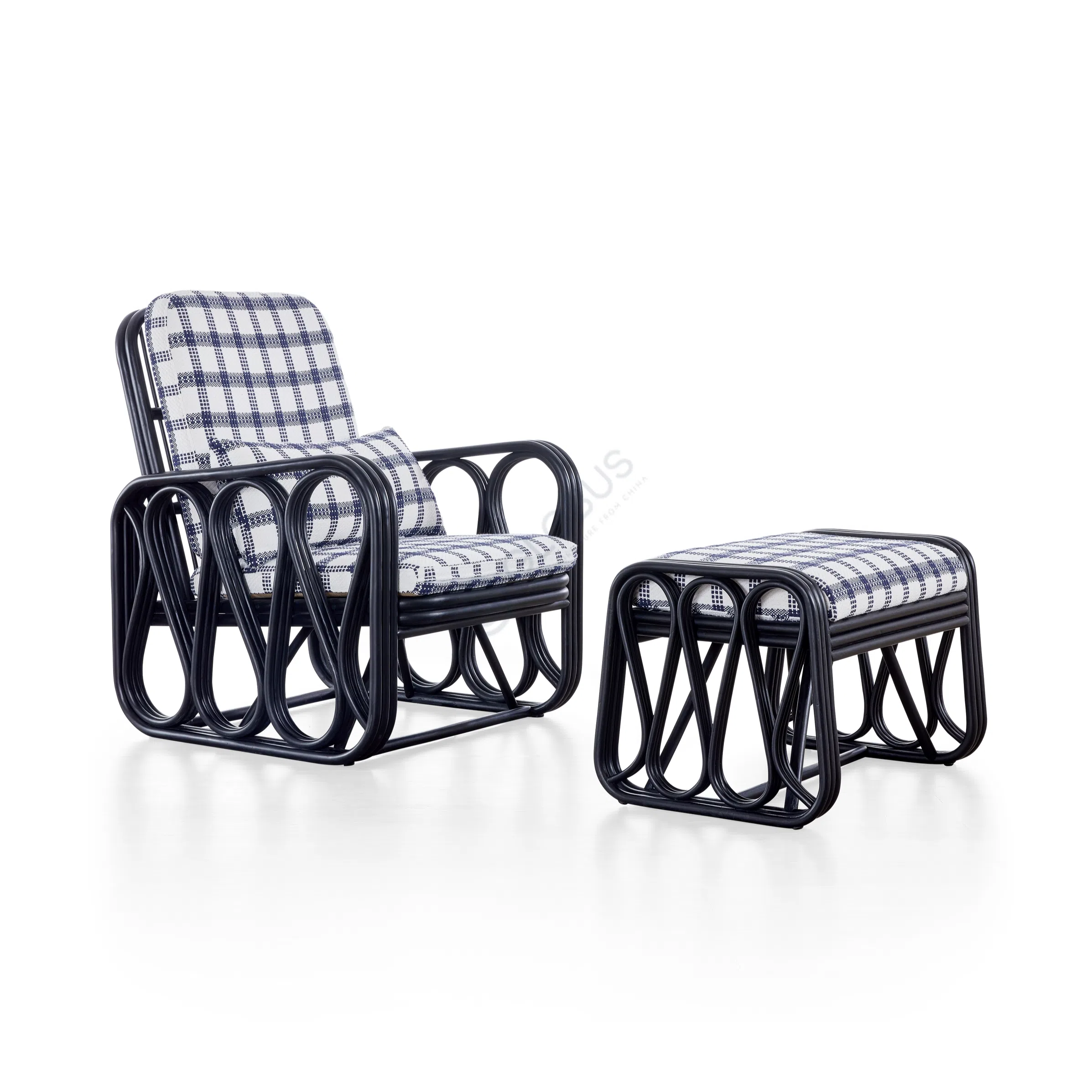 Кресло JONATHAN ADLER Riviera Lounge