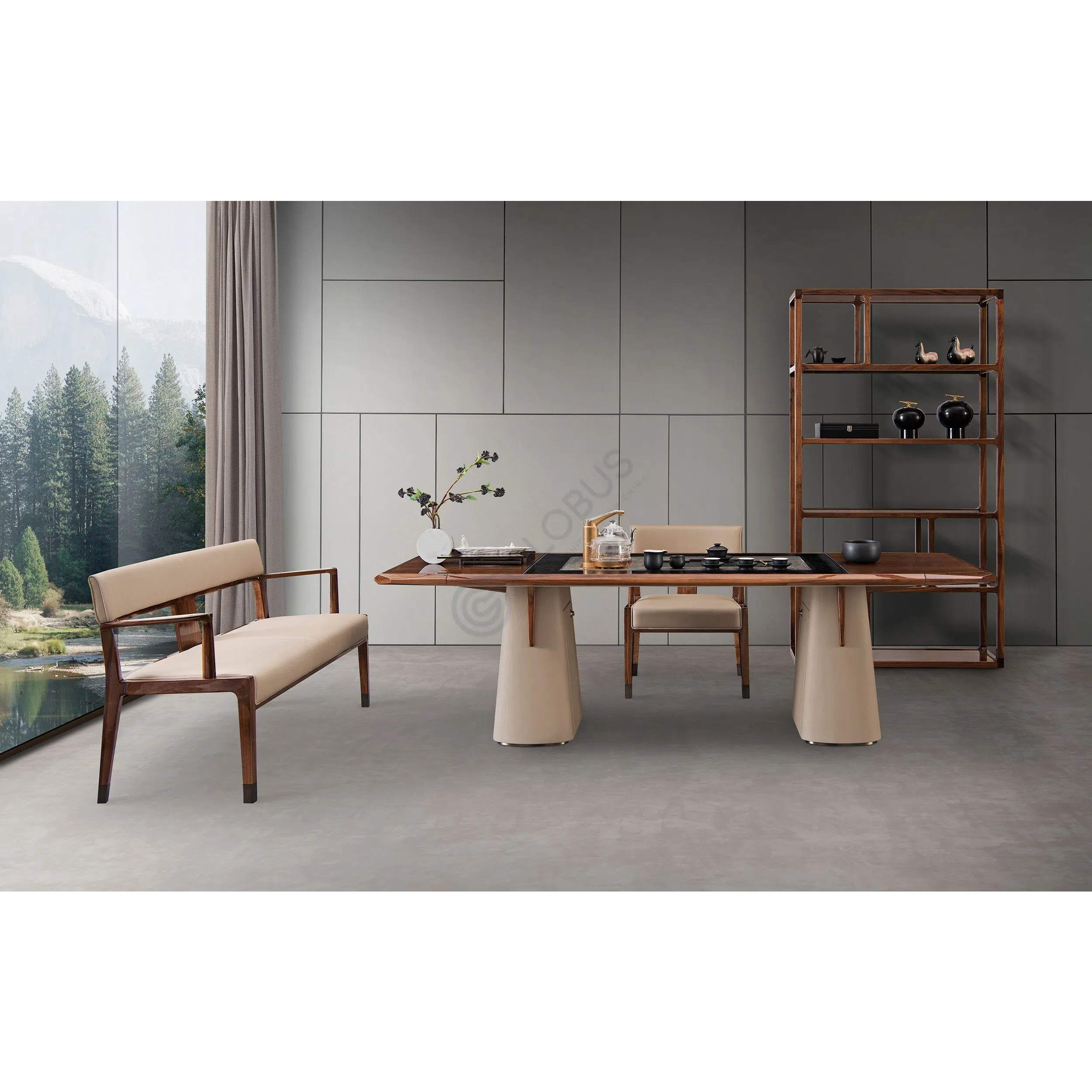 Стол для чайных церемоний GIORGETTI Fang