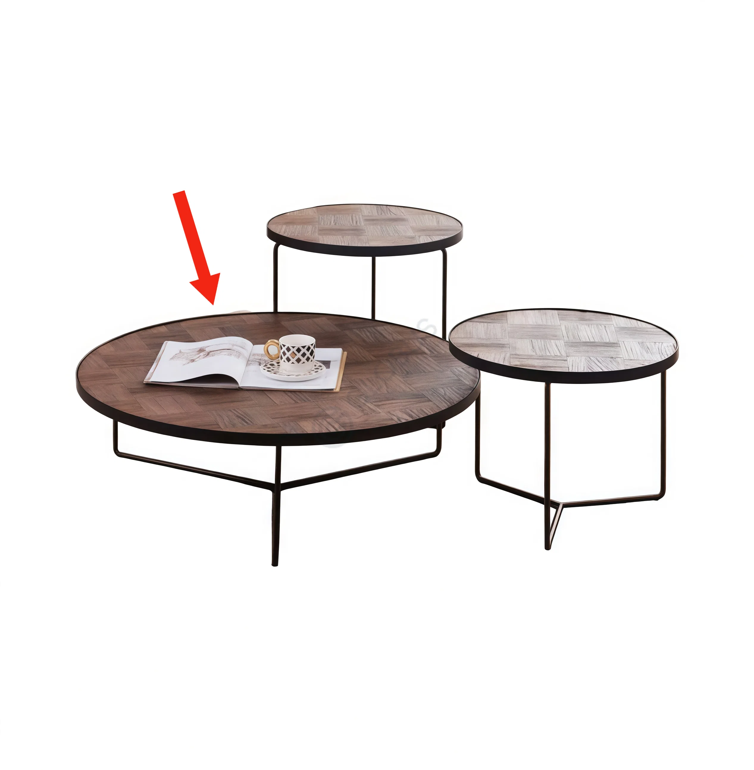 Журнальный столик CATTELAN ITALIA Billy Wood