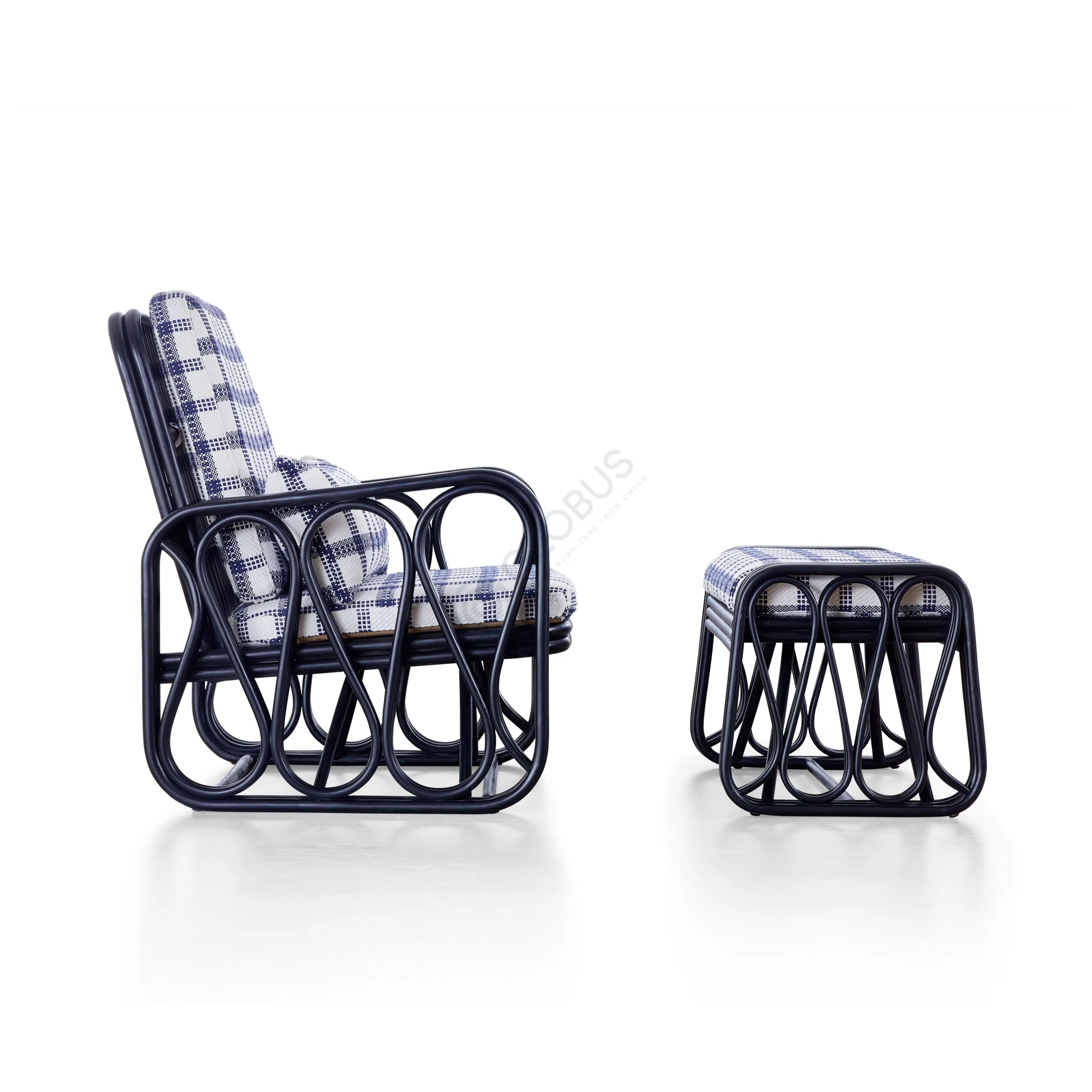 Кресло JONATHAN ADLER Riviera Lounge