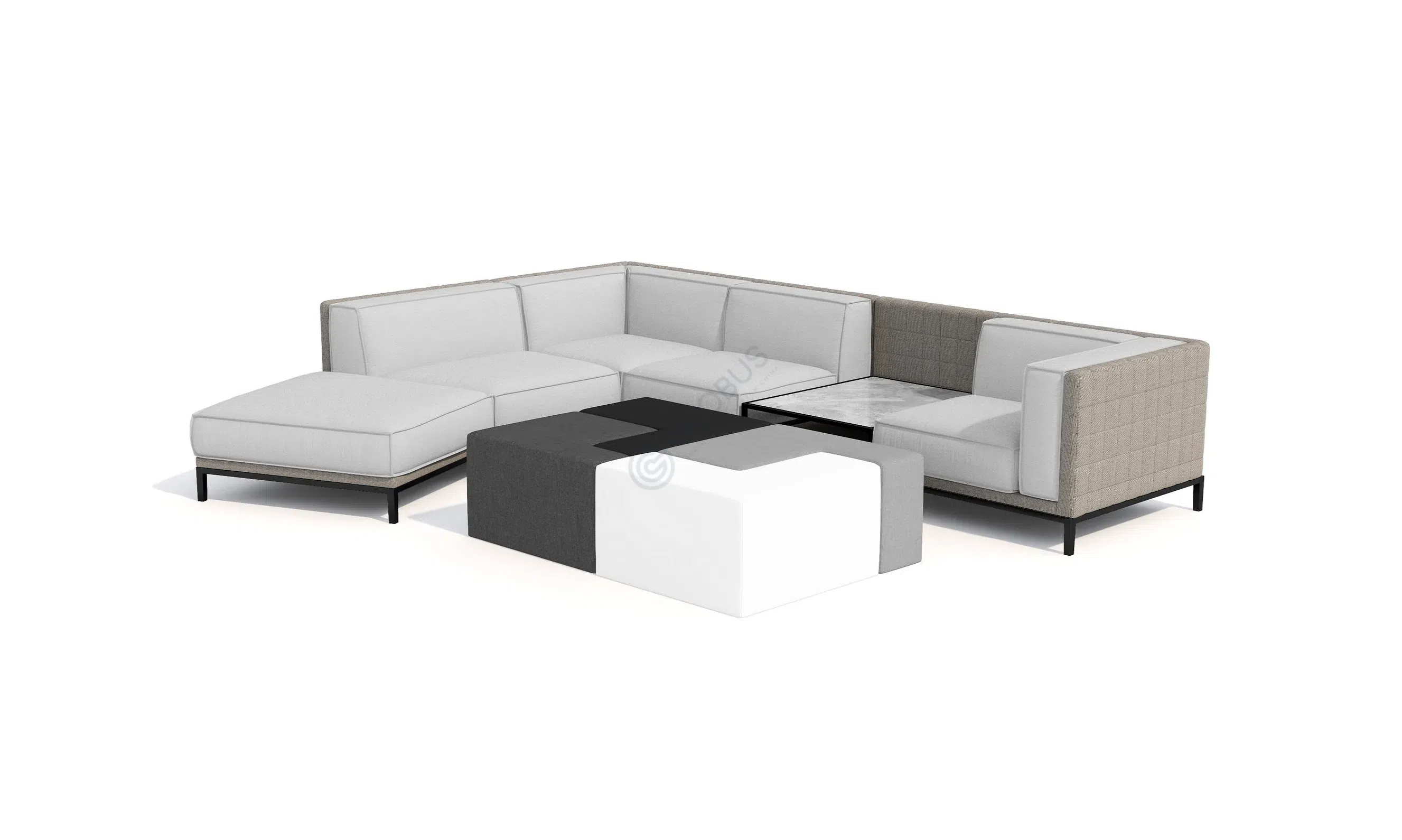 Уличный журнальный столик Timidus