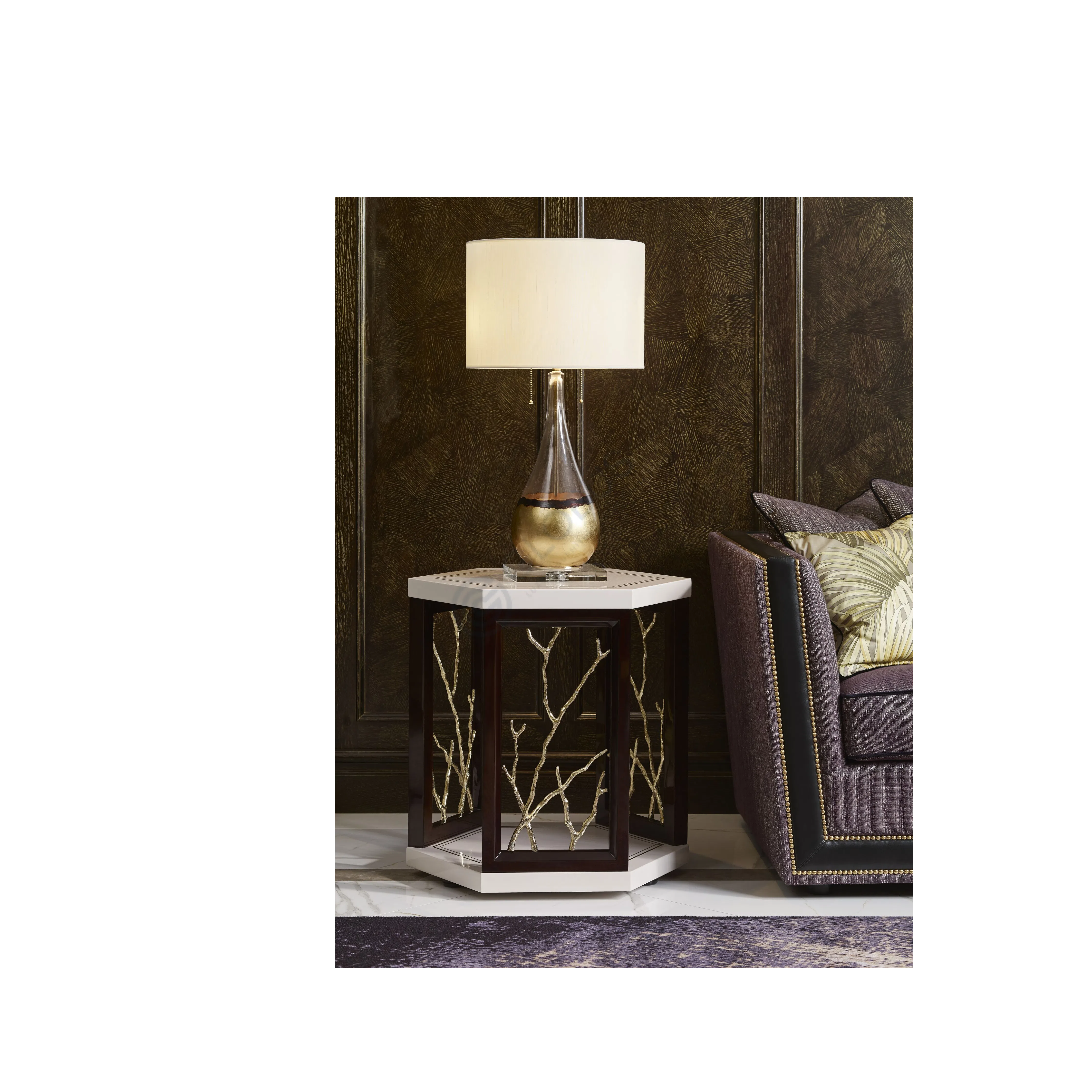 Угловой столик Philomenus