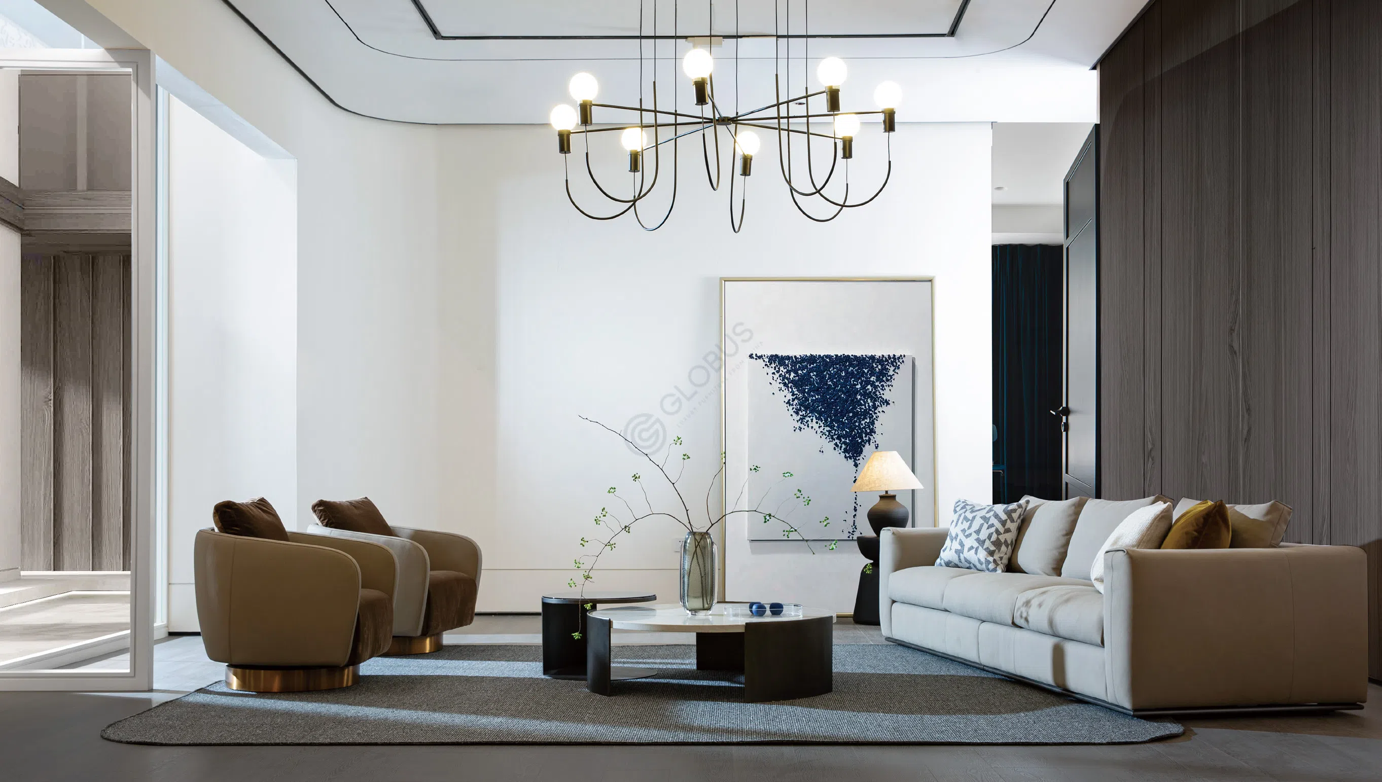 Угловой столик BERNHARDT Prado