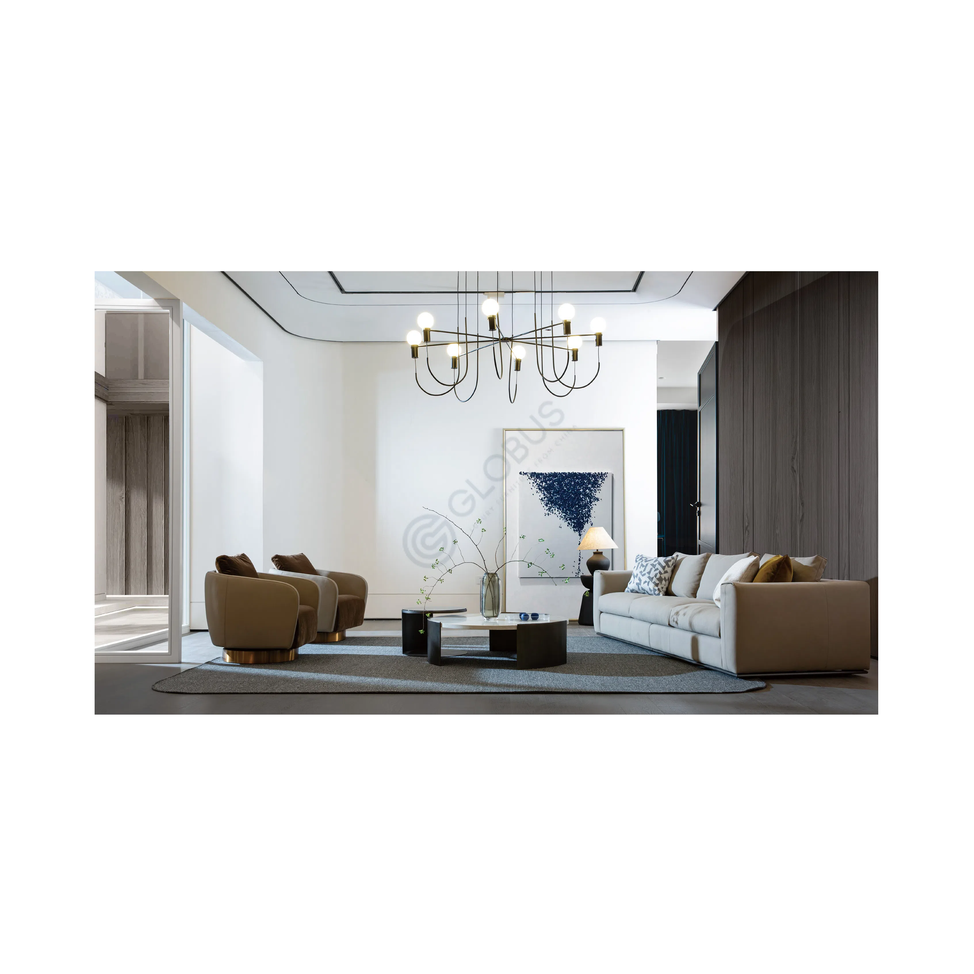 Угловой столик BERNHARDT Prado