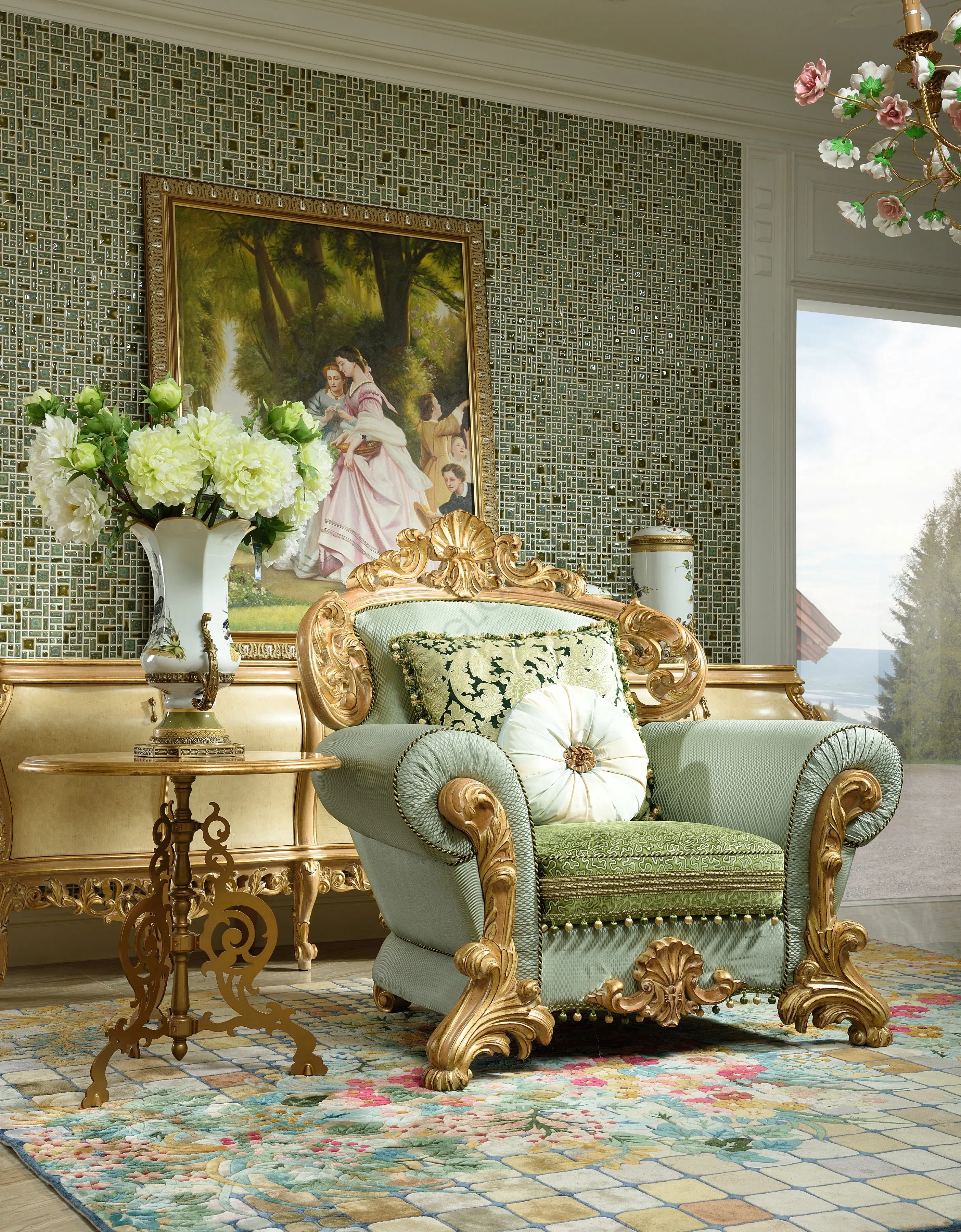 Угловой столик Fianchetto