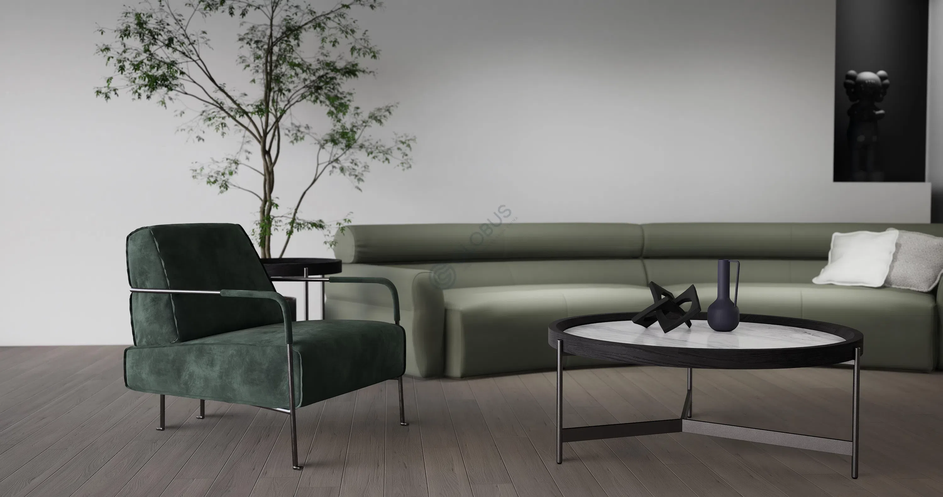 Кресло BAXTER Bruxelles