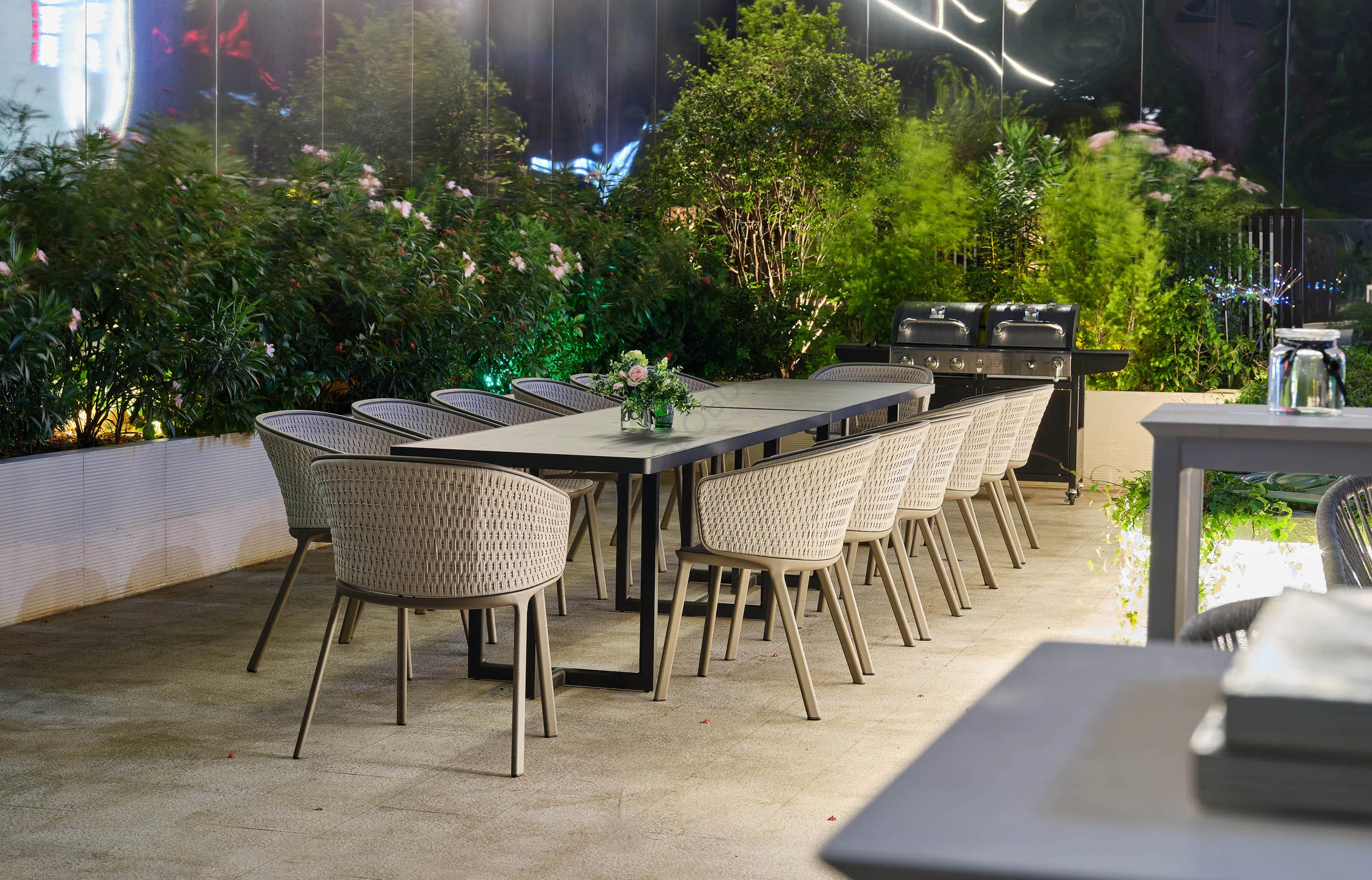 Уличное кресло ETHIMO Pluvia Rope