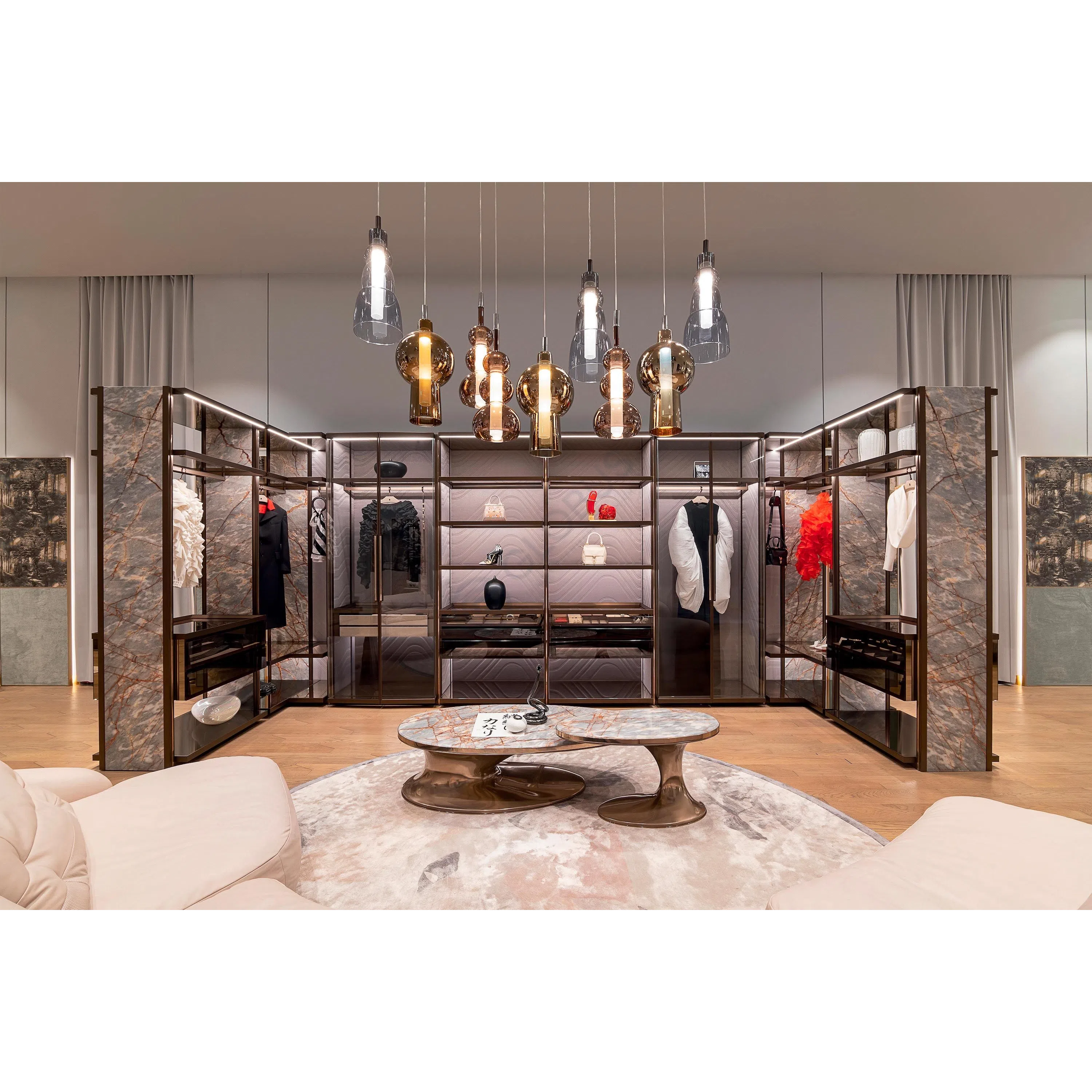 Подвесной светильник VISIONNAIRE Kalgan, Bilbo, Kael, Boreal