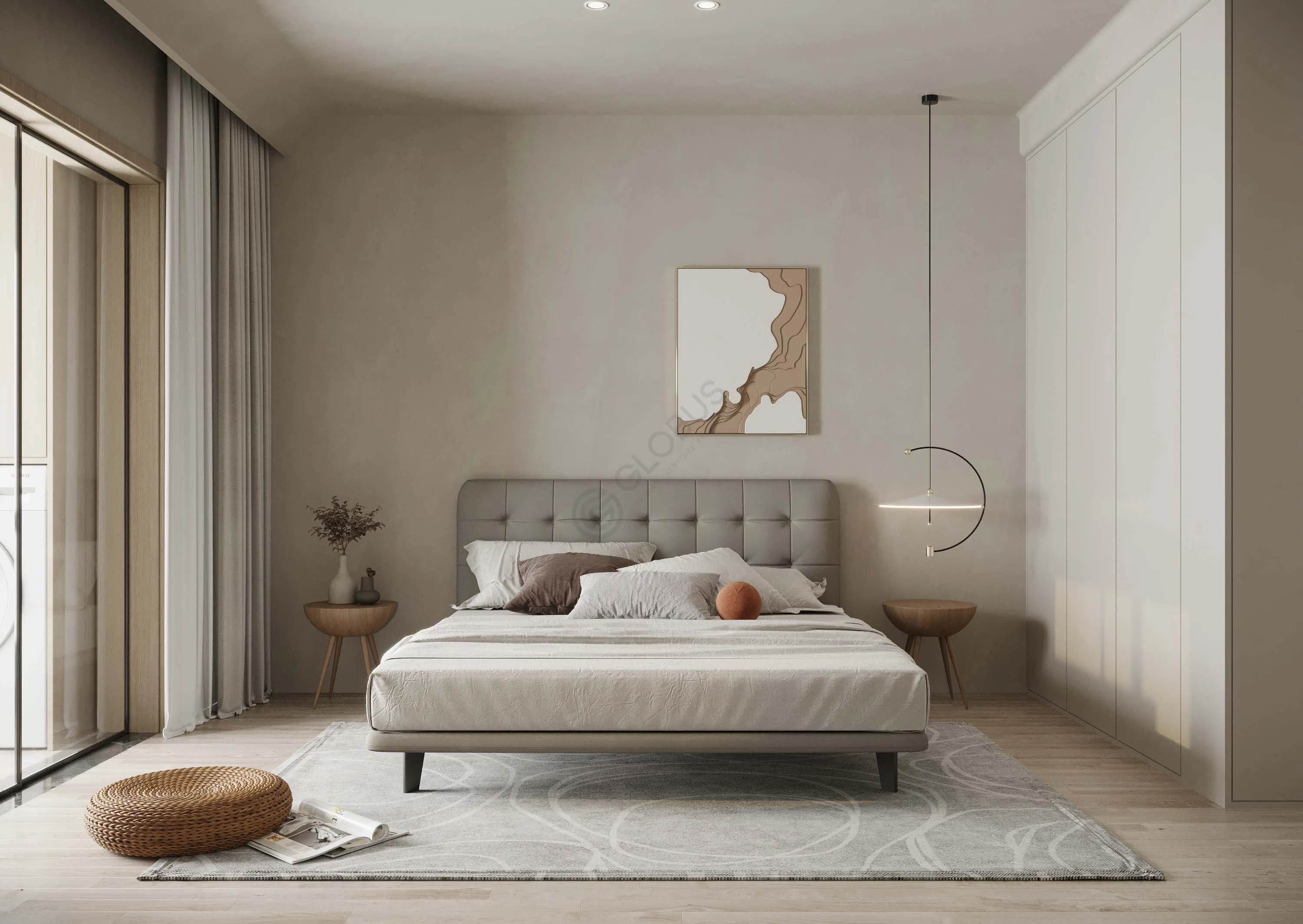 Кровать PIANCA Filo Capitonné